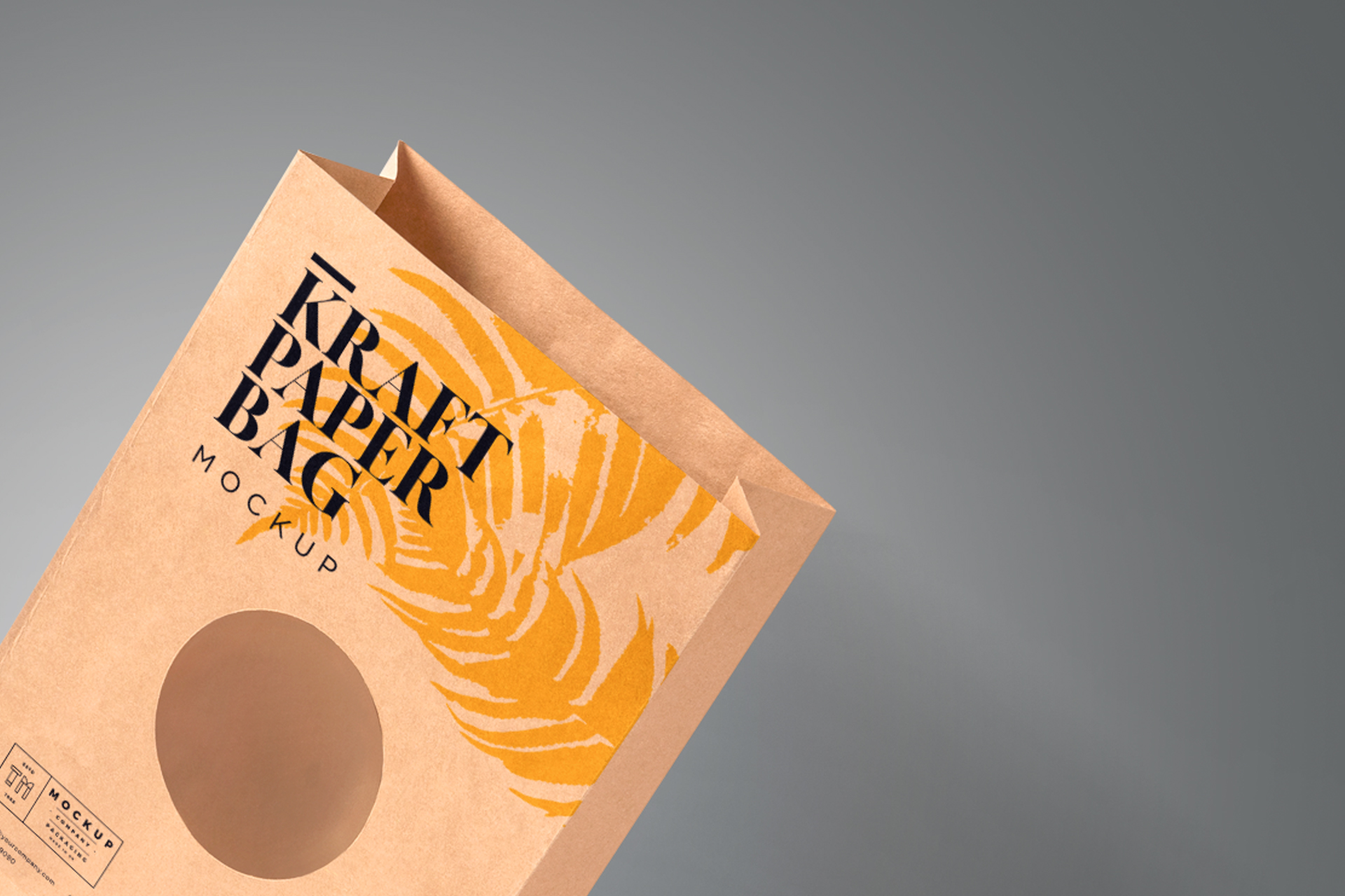 brown paper bag PSD