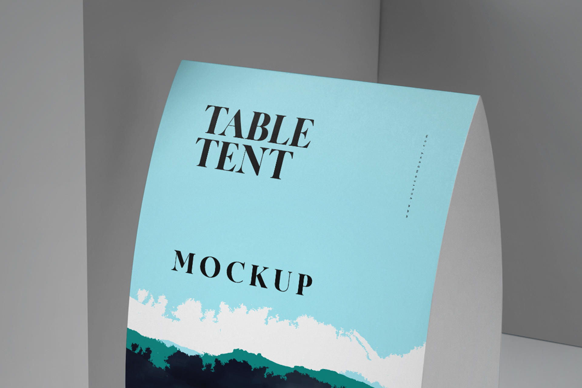 advertising table display