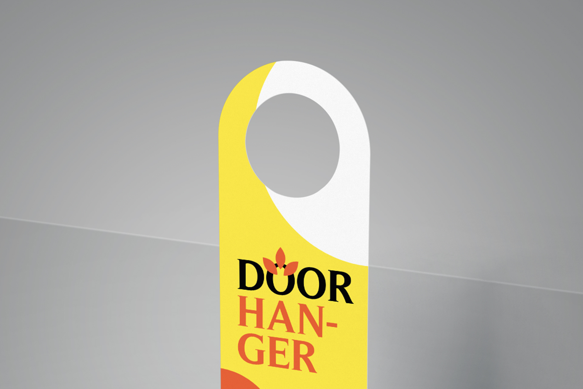 advertising door tag