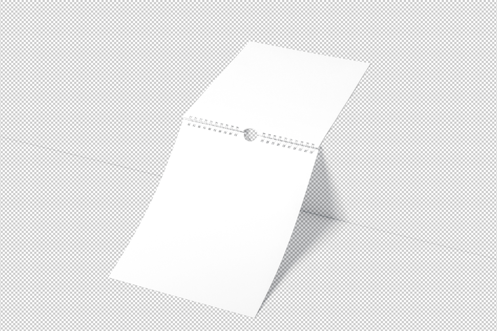 advertising business calendar mock-up