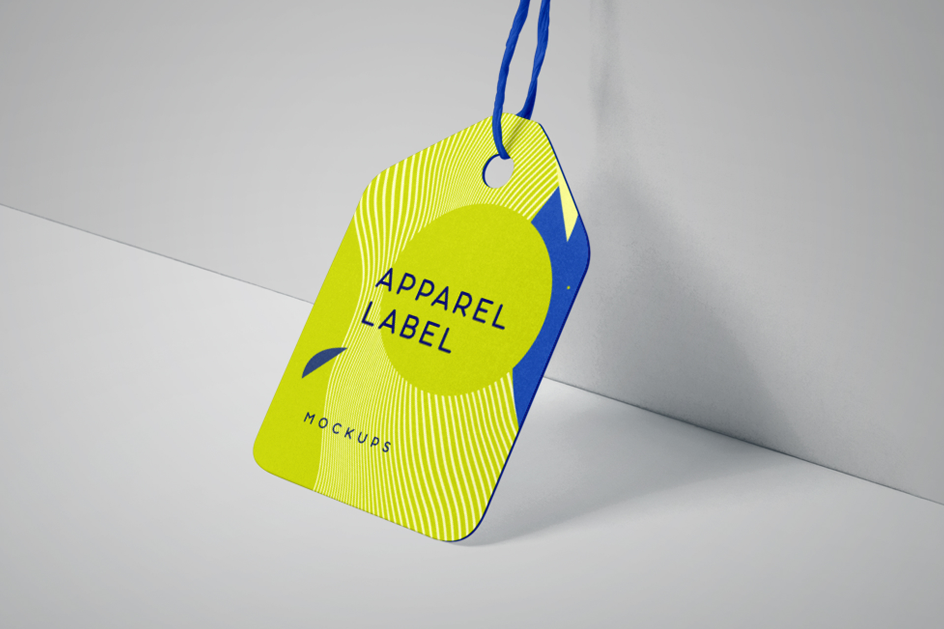 apparel tag PSD