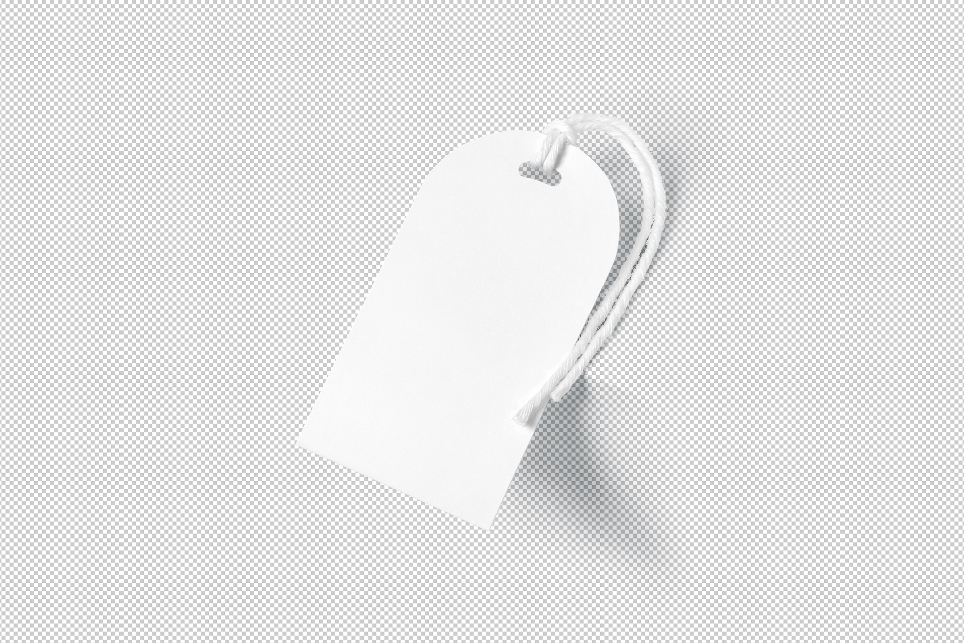 boutique tag mock-up