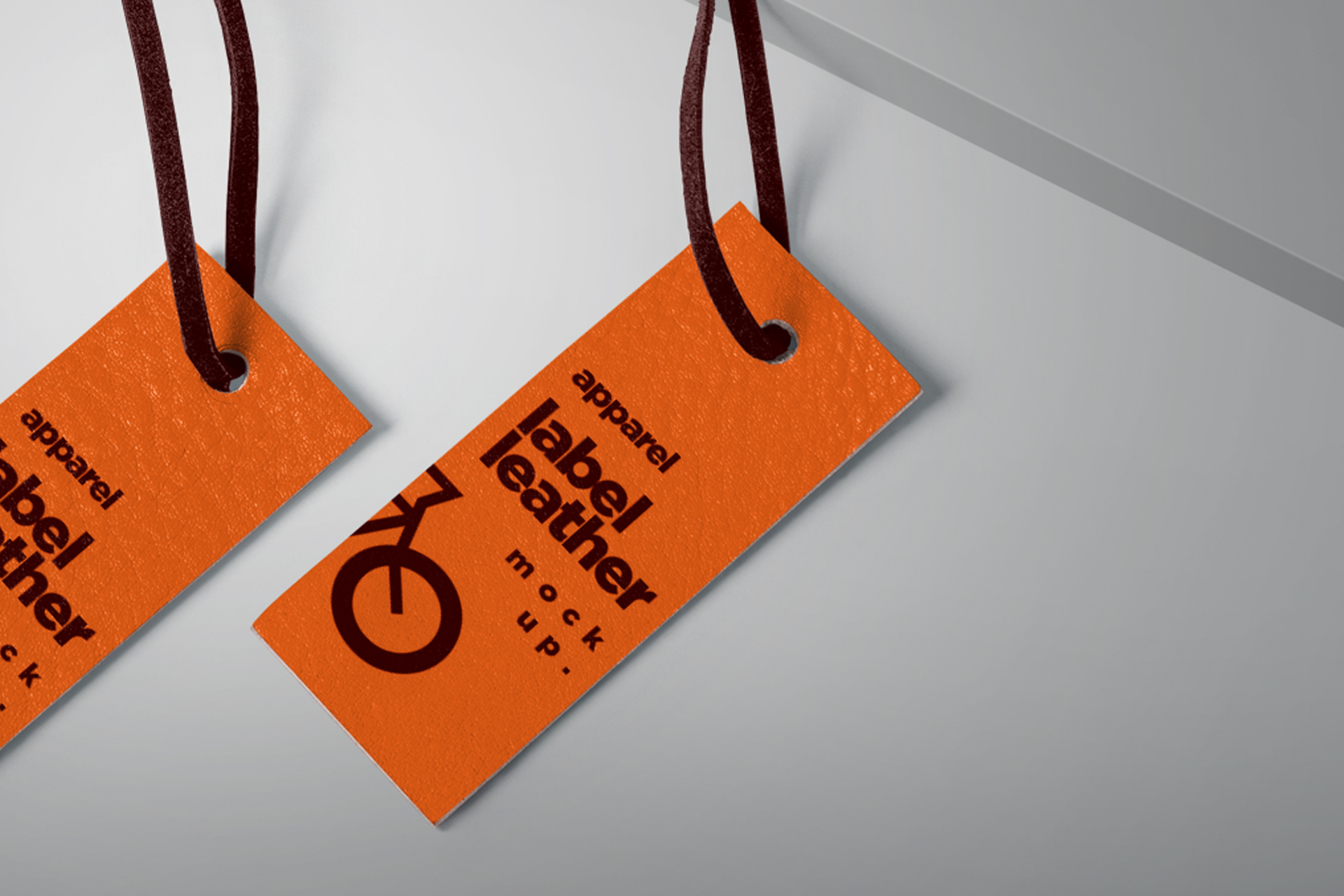 apparel label PSD