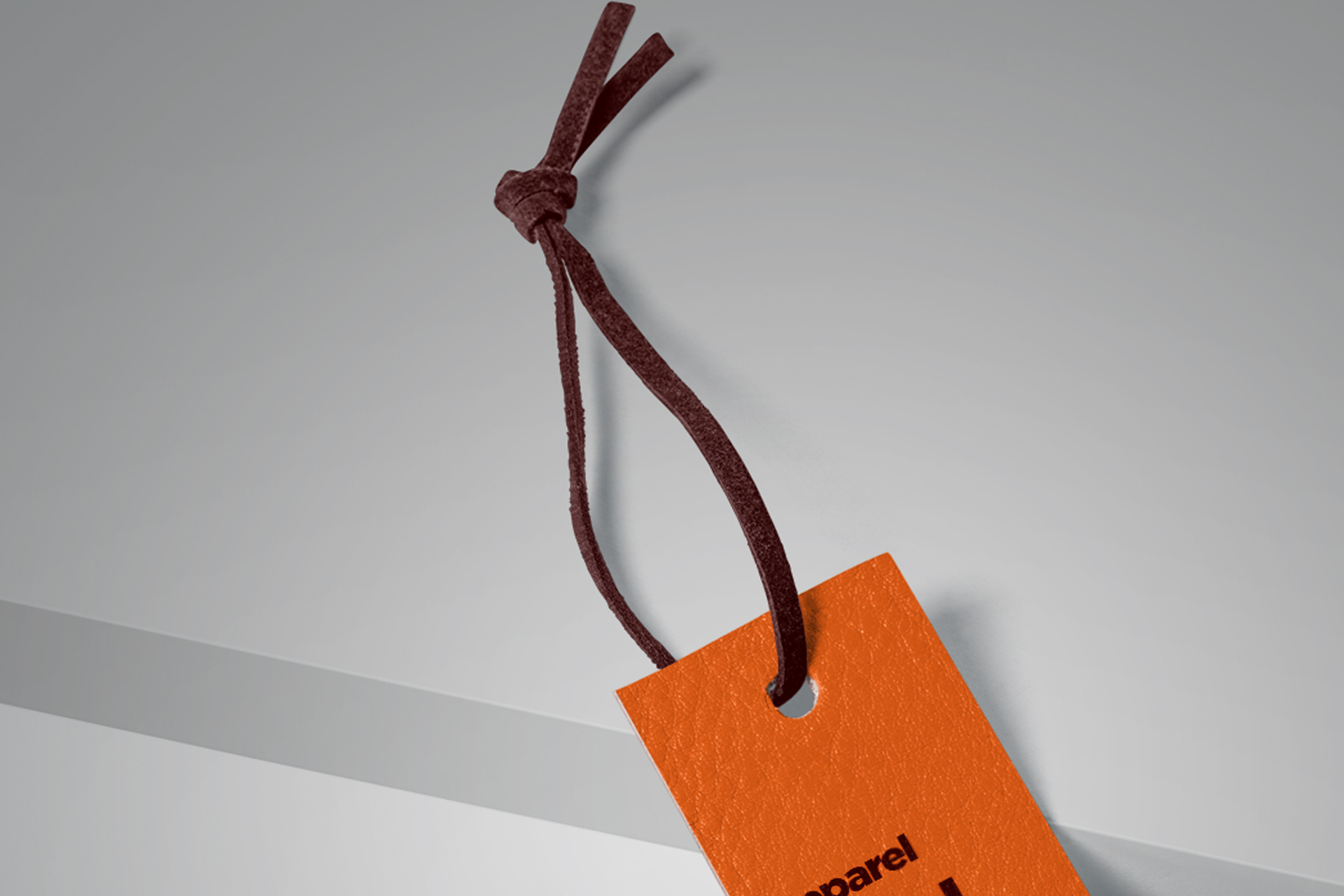 clothing packaging mock-up