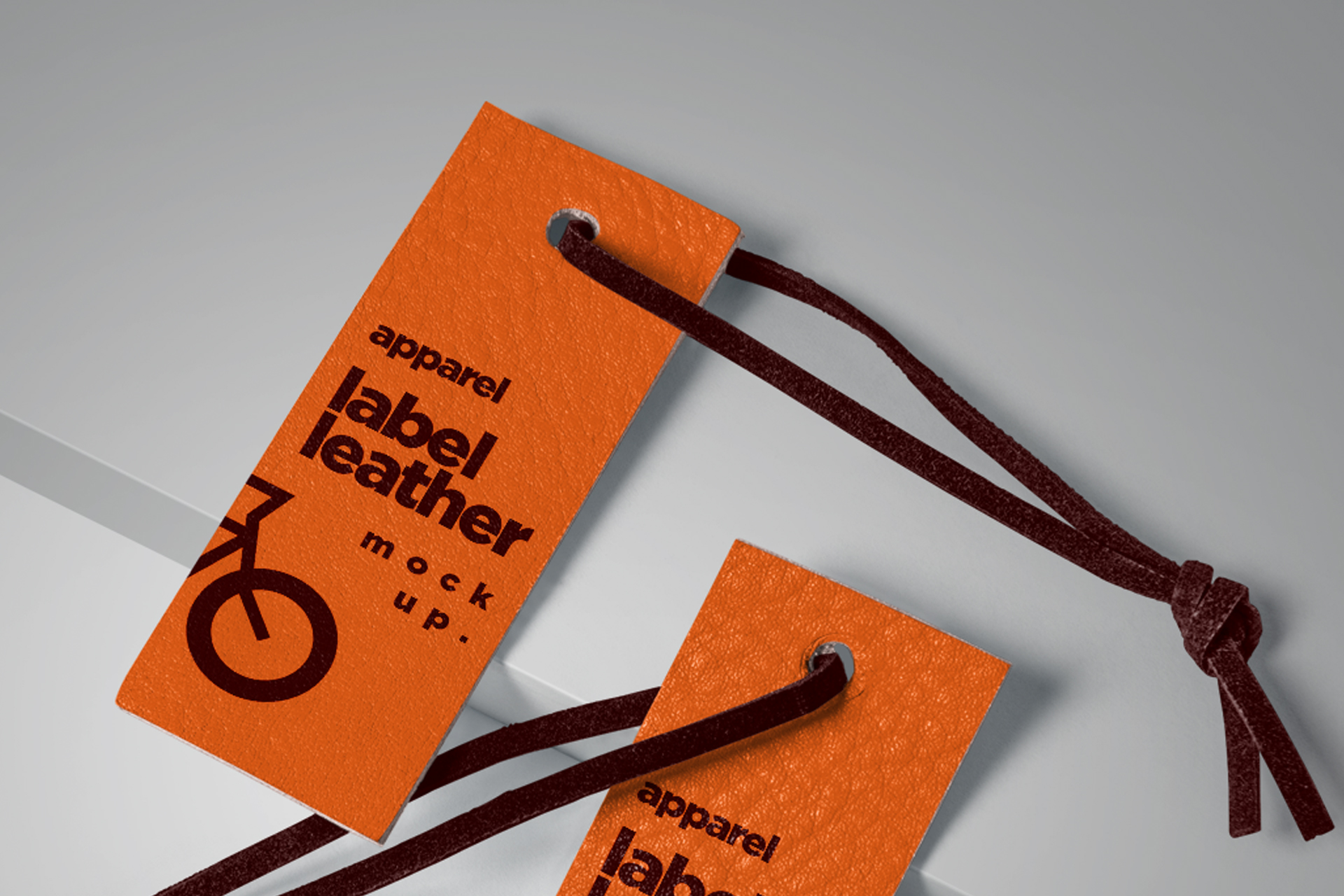 apparel packaging mock-up