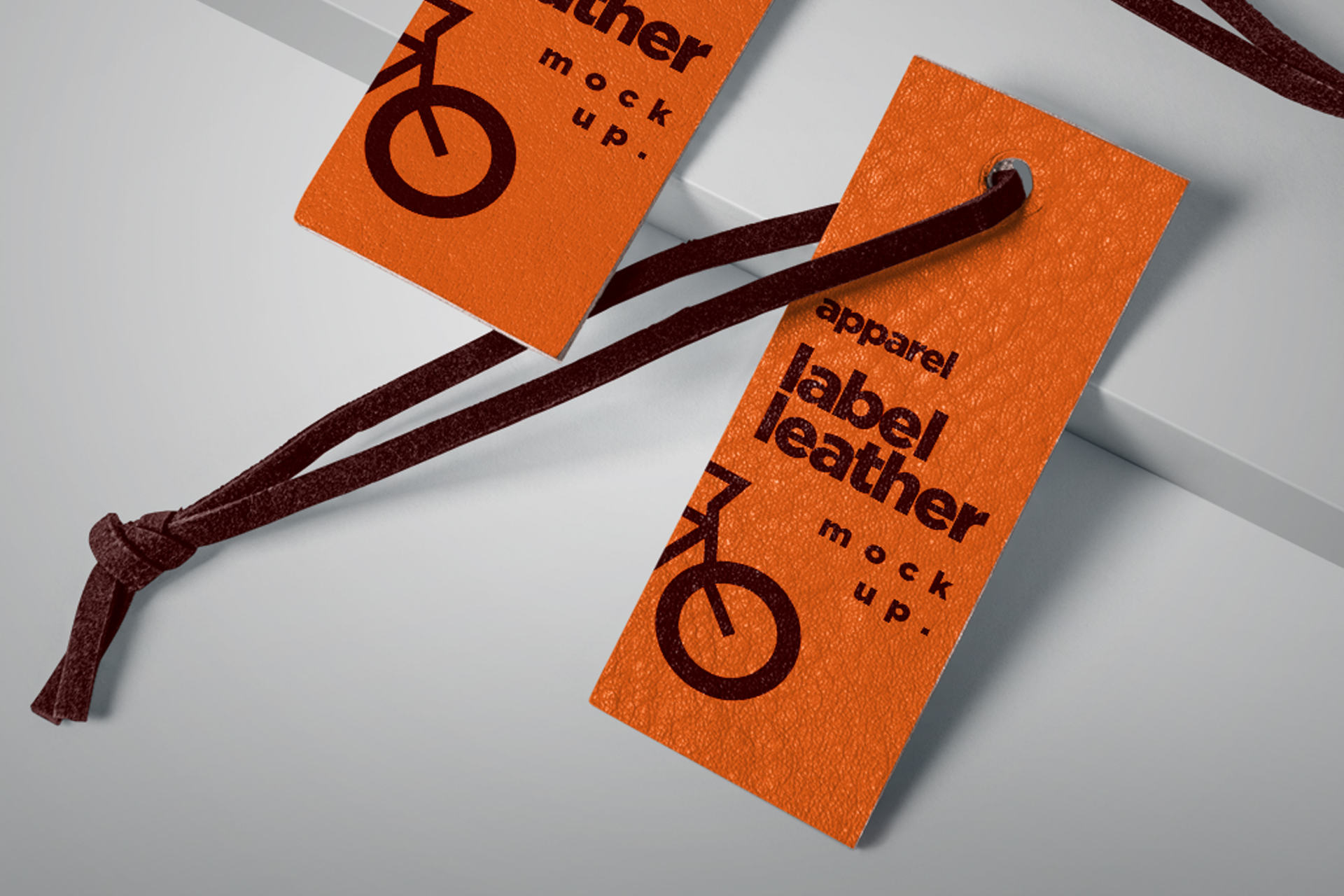 apparel packaging mock-up