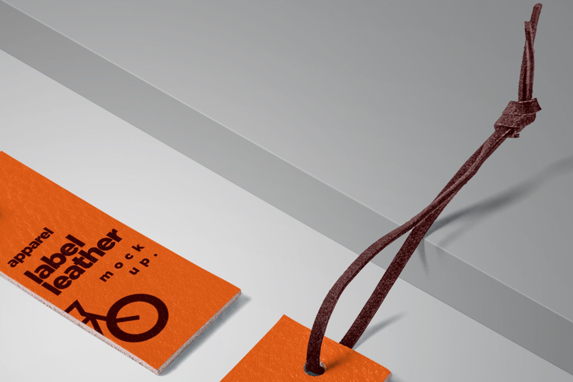 apparel packaging mock-up