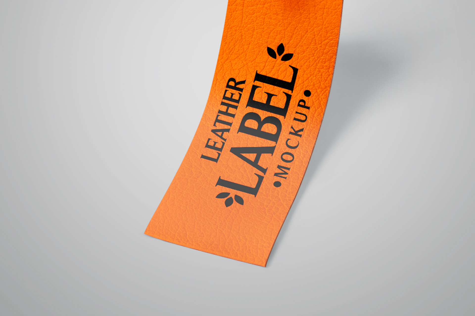 apparel label PSD