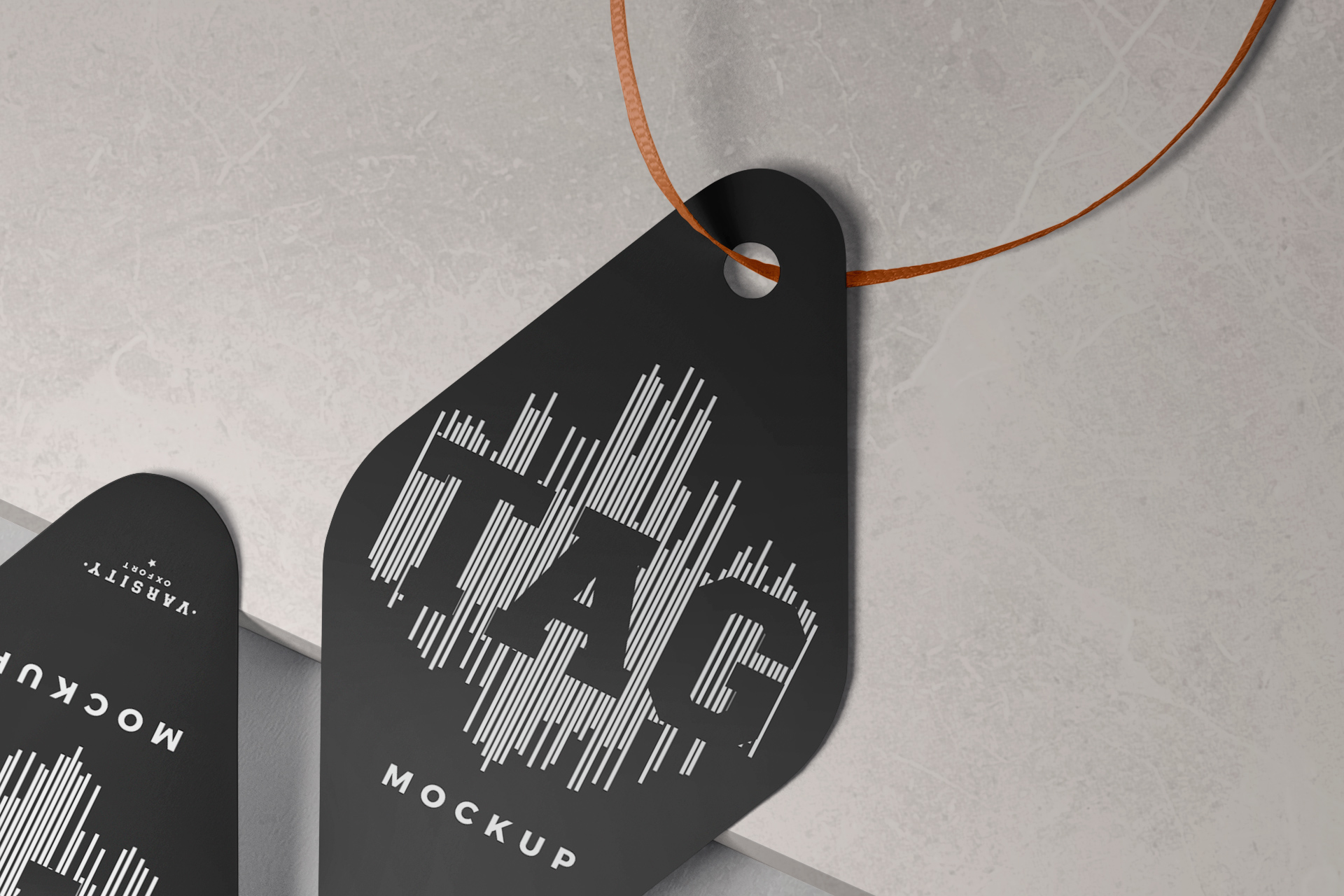 apparel label mock-up