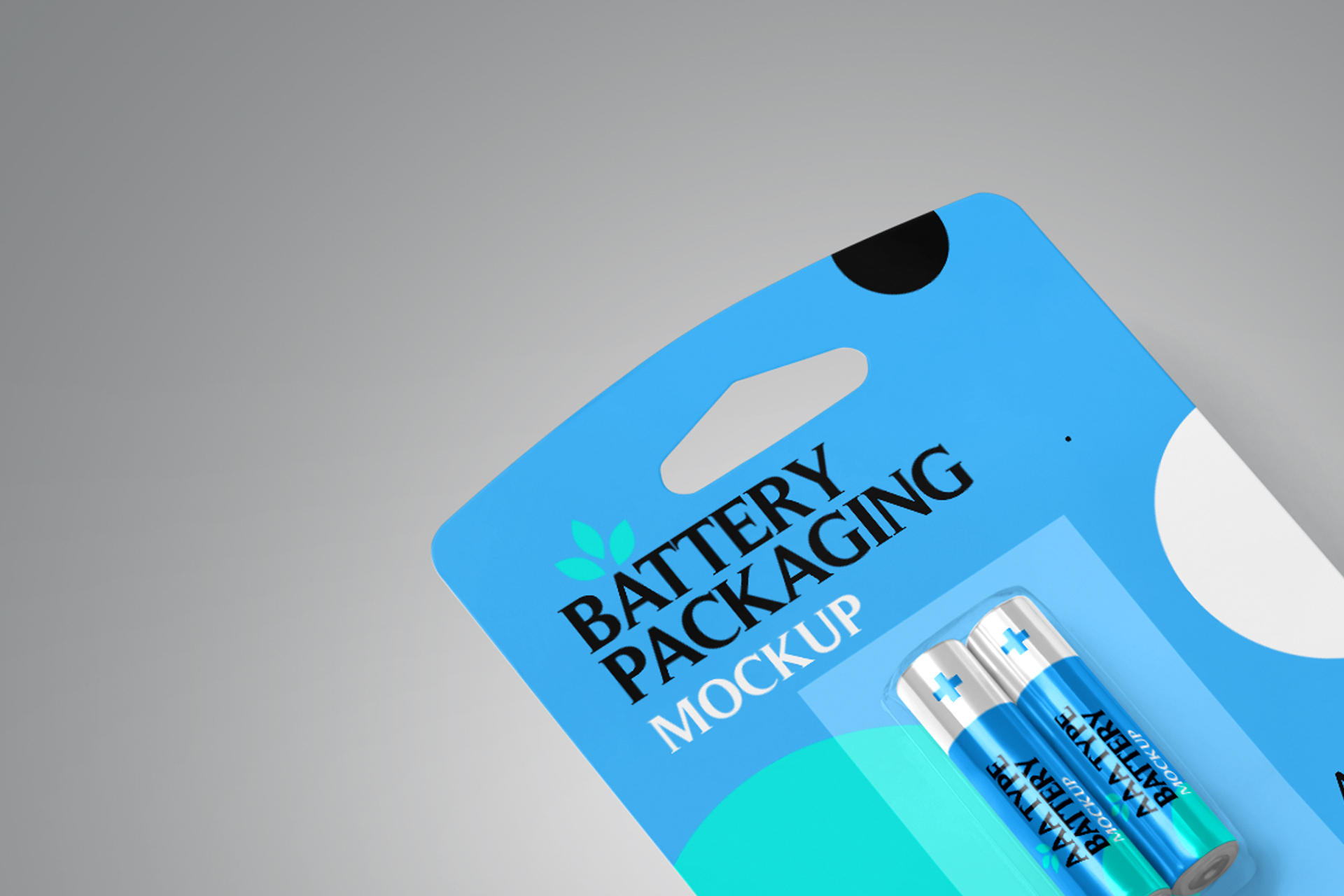 AAA battery mock-up