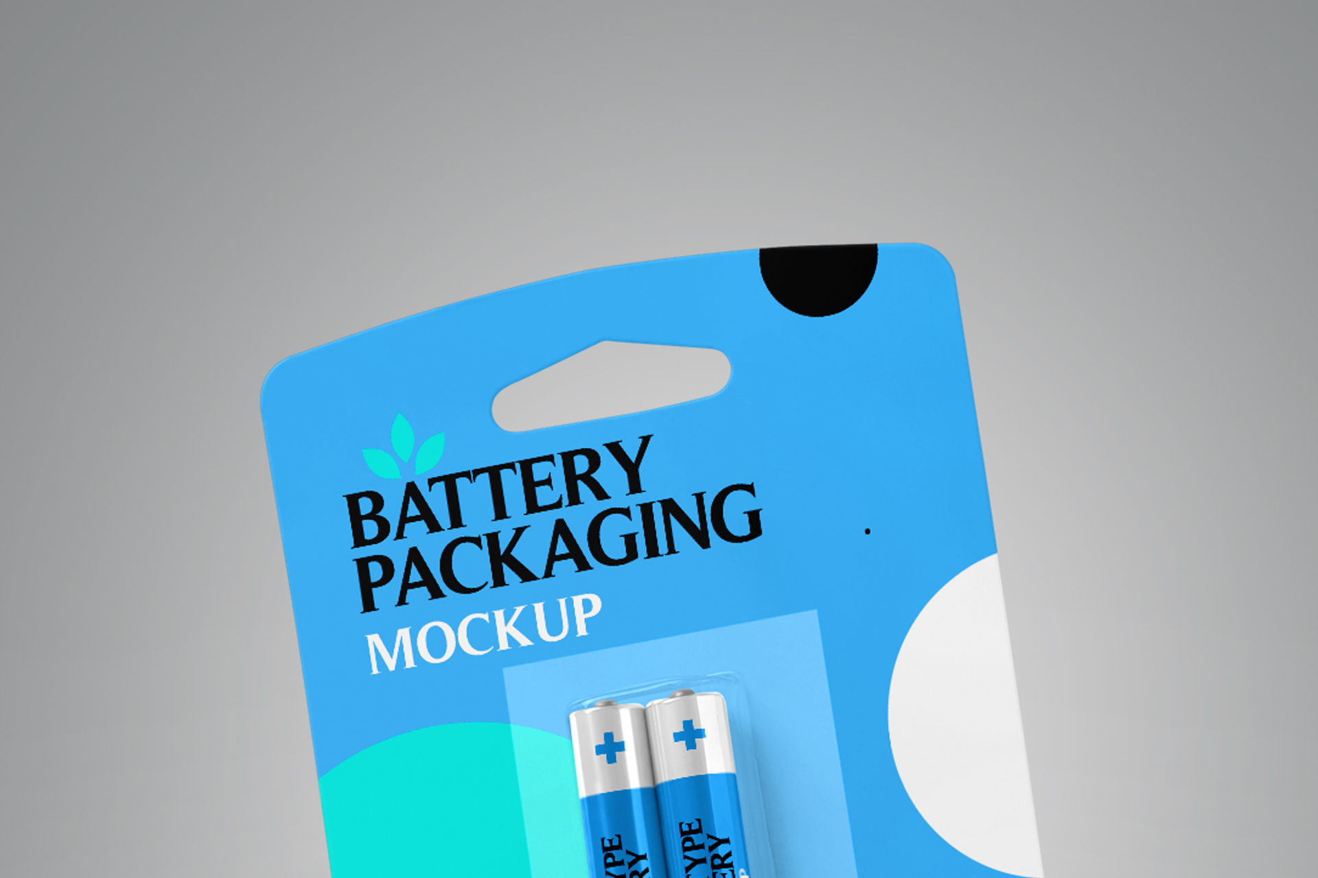 battery advertising template