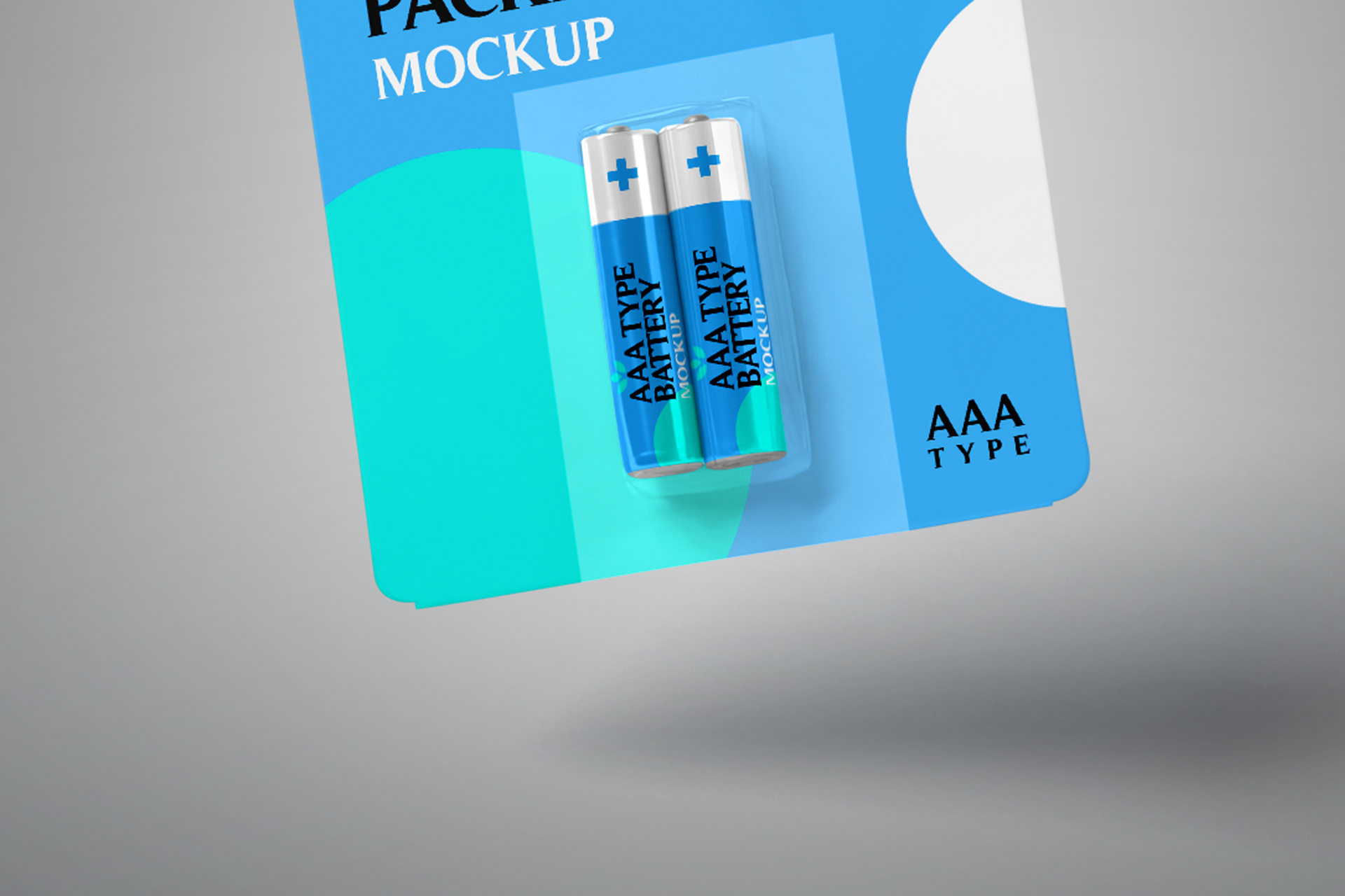 battery advertising template