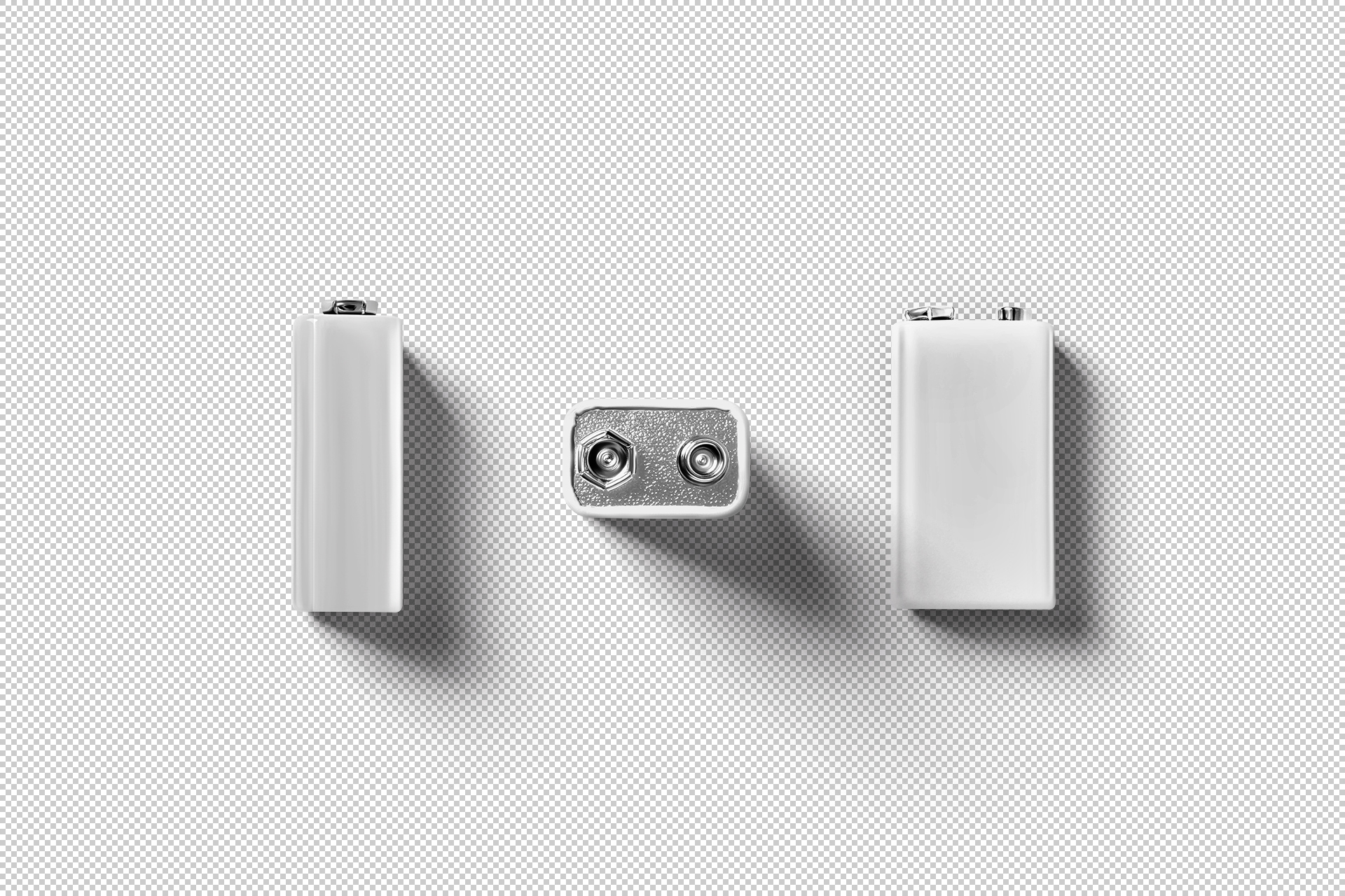 9V battery mock-up