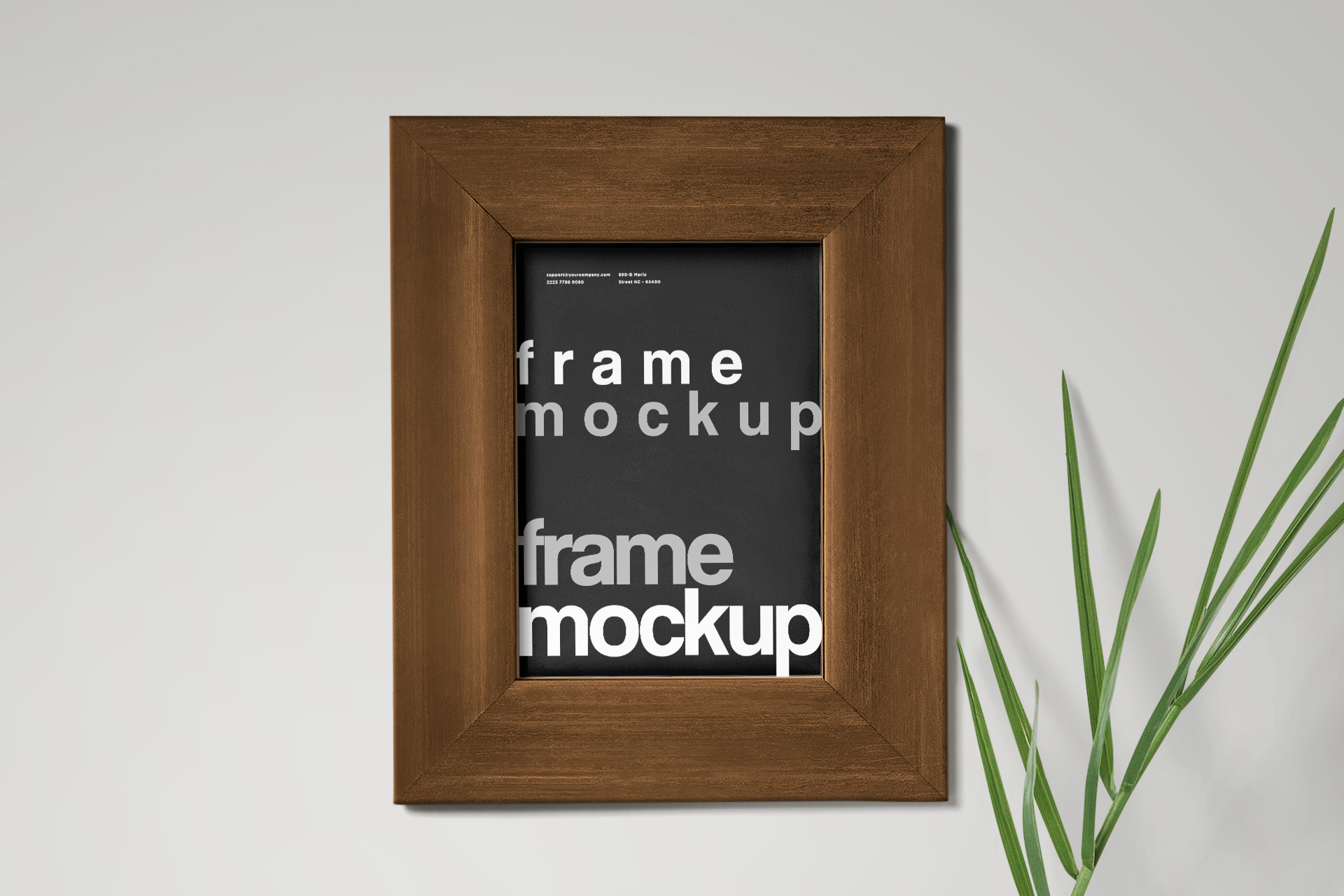 artwork presentation mockup