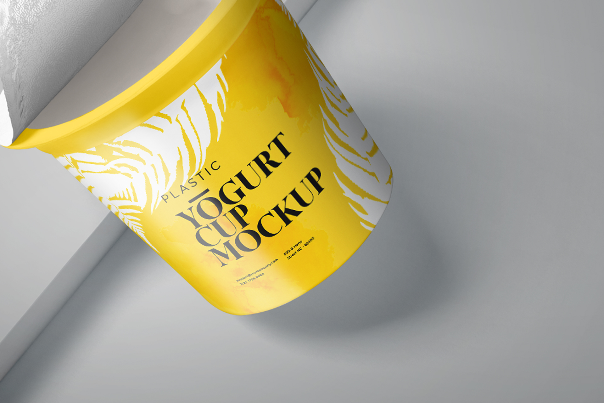 customizable packaging mock-up