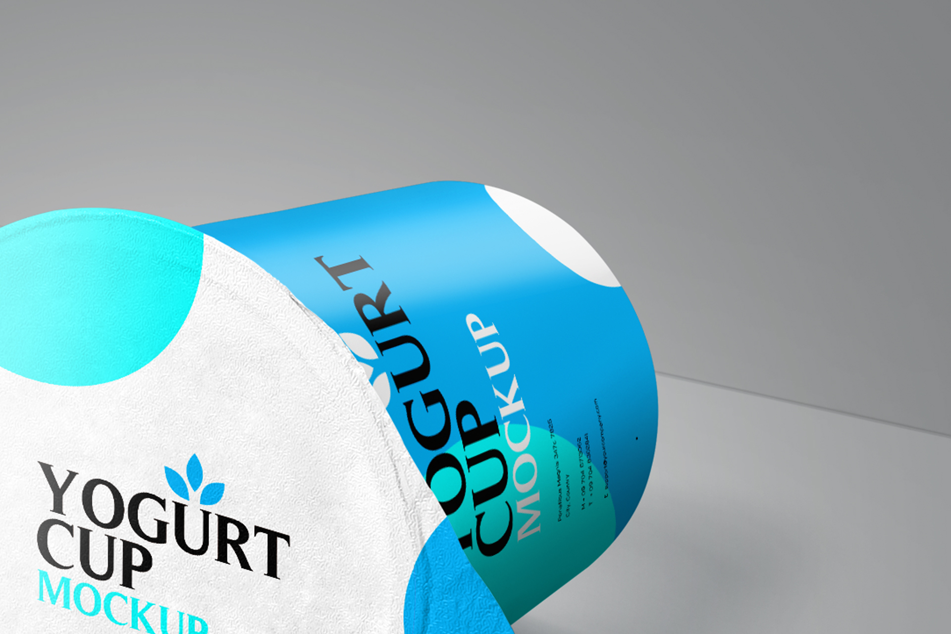 clean food packaging PSD