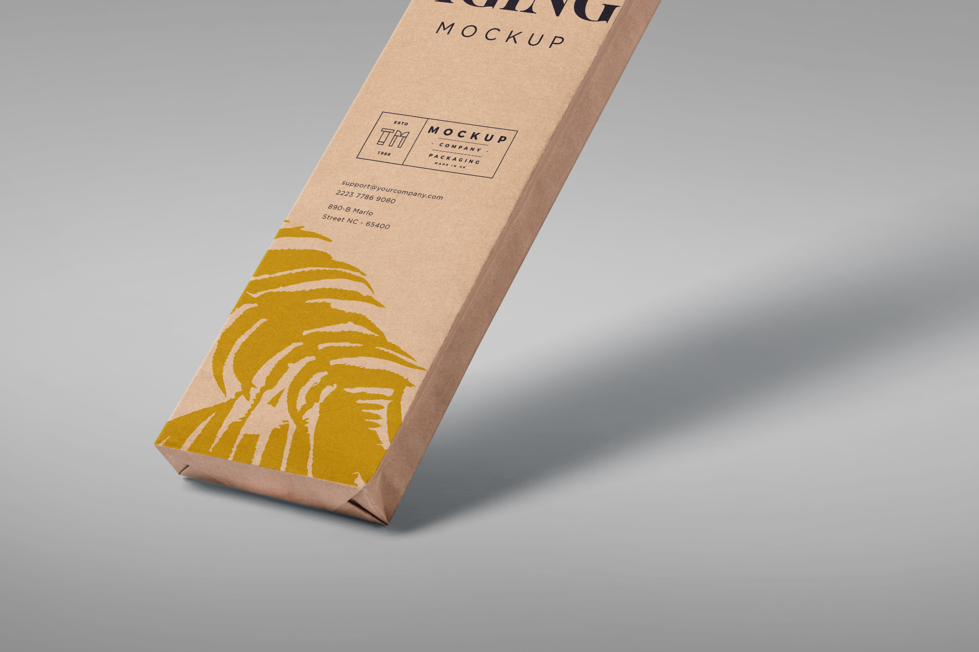 bakery packaging mock-up