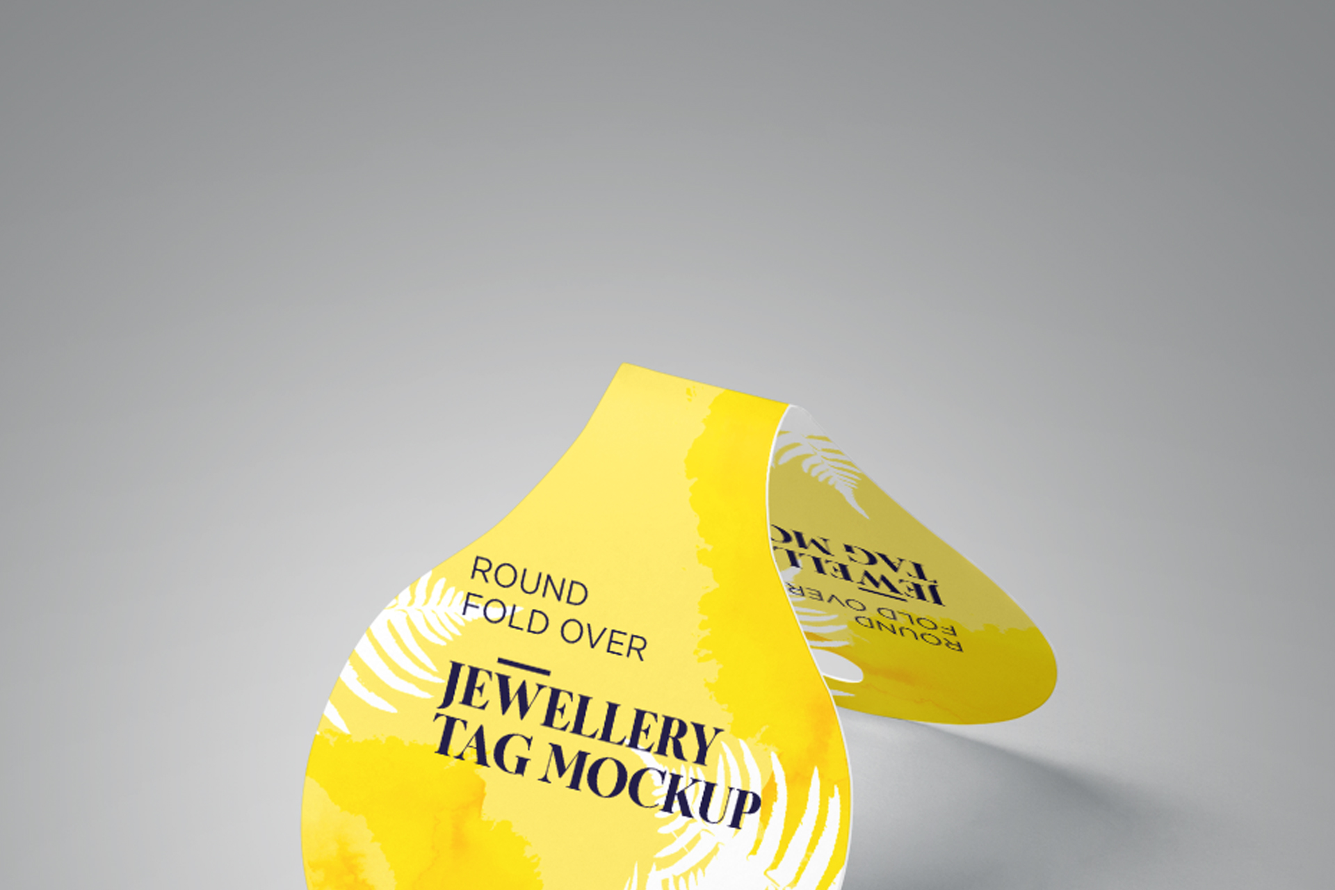 customizable jewelry tag