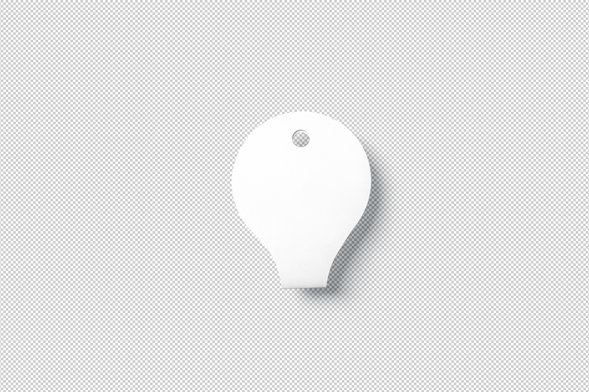 jewelry tag mock-up