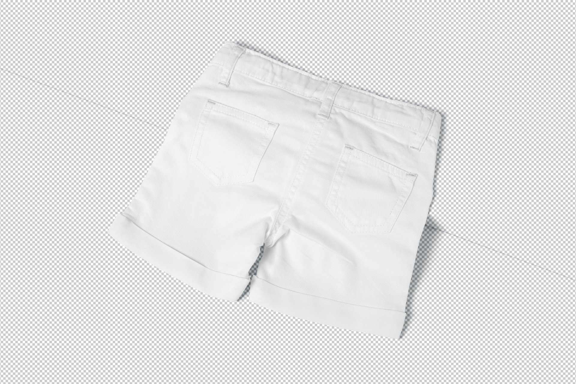 detailed fabric texture mock-up