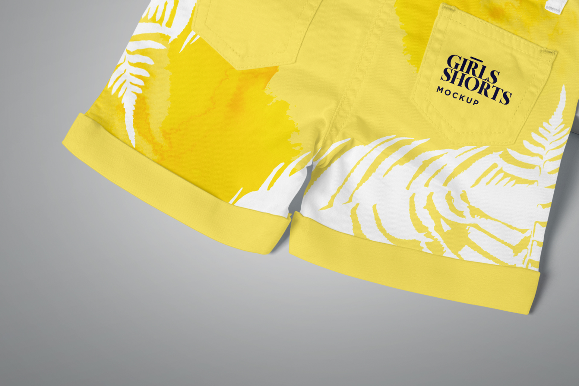 detailed fabric texture mock-up