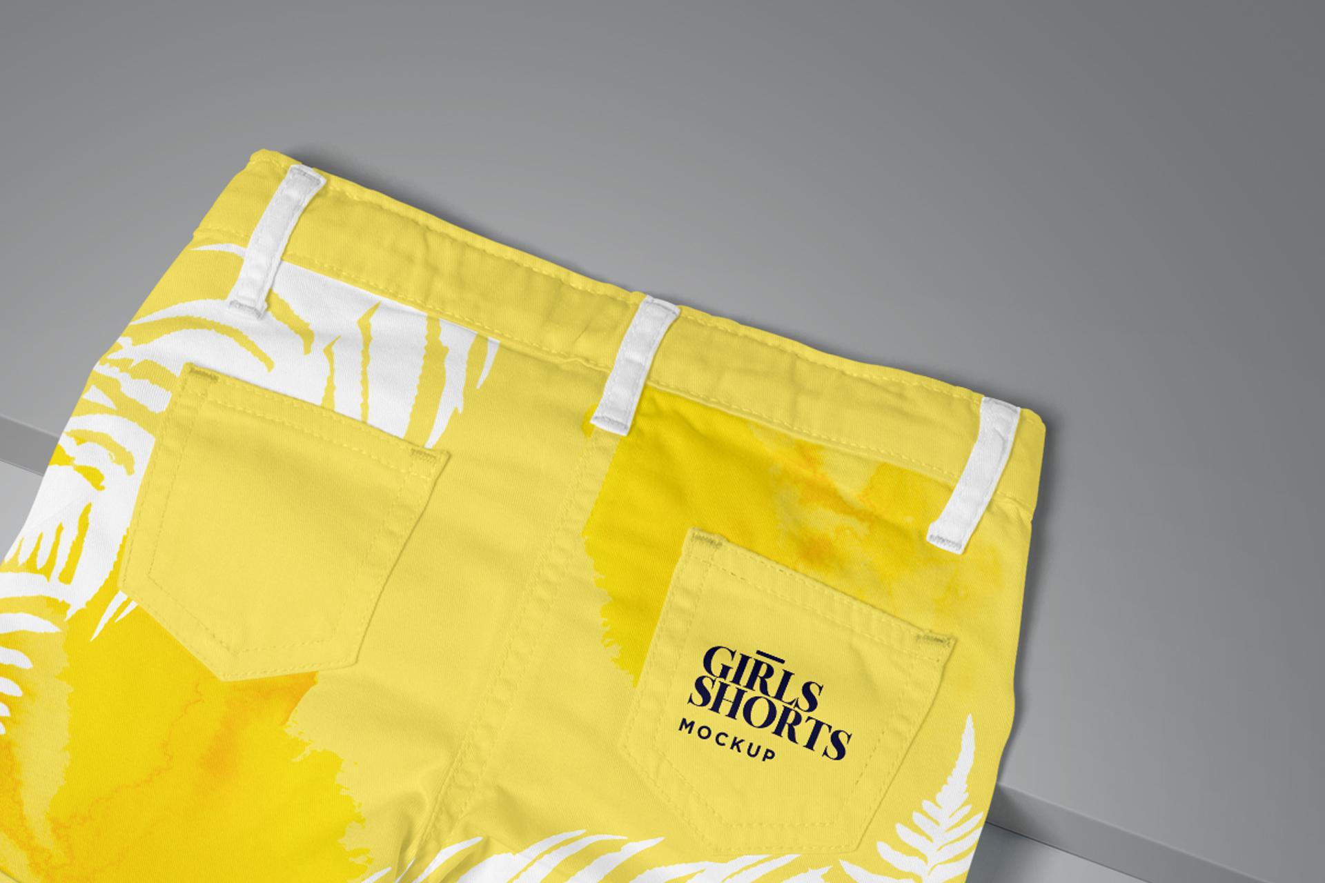 detailed fabric texture mock-up