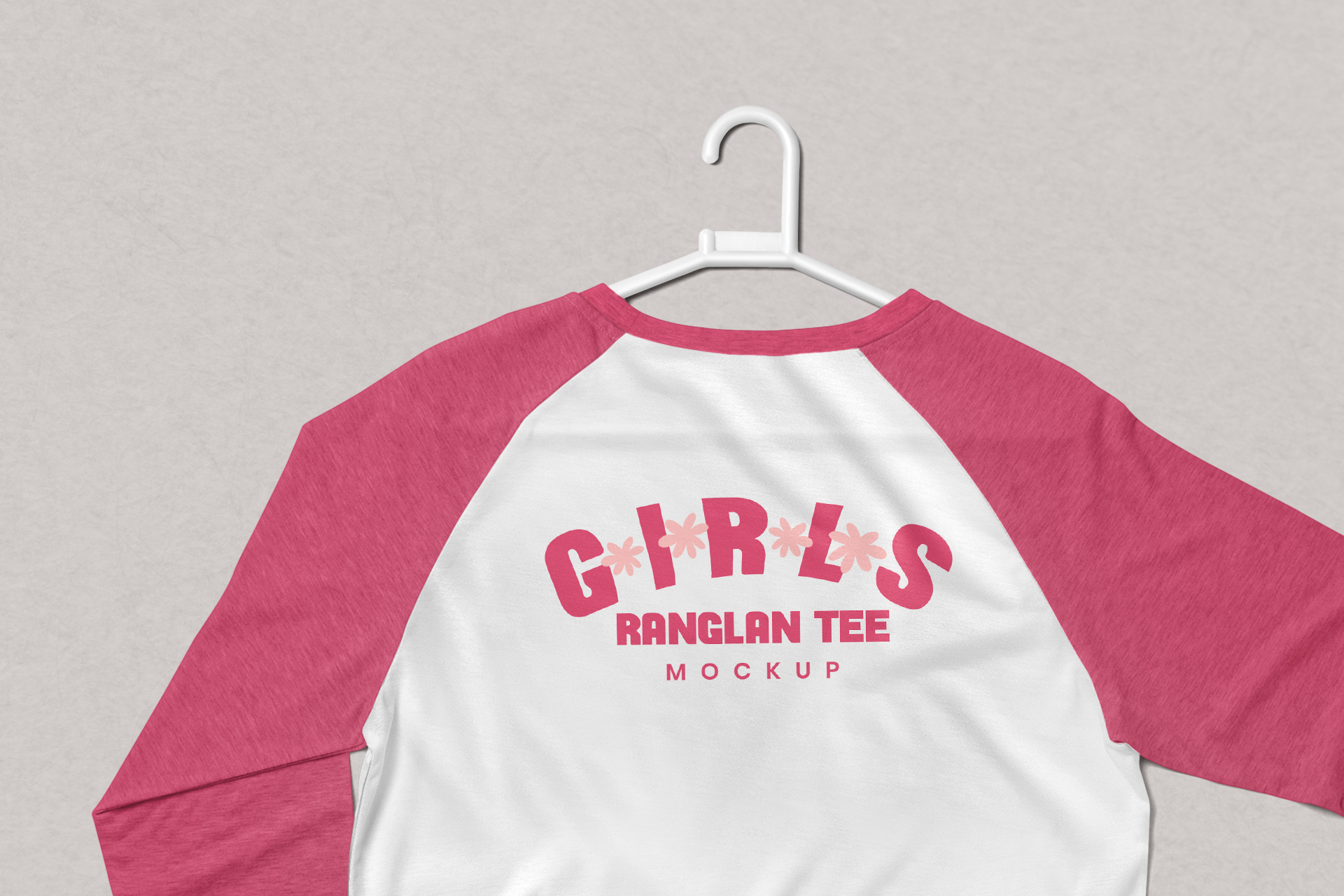 back view t-shirt mock-up