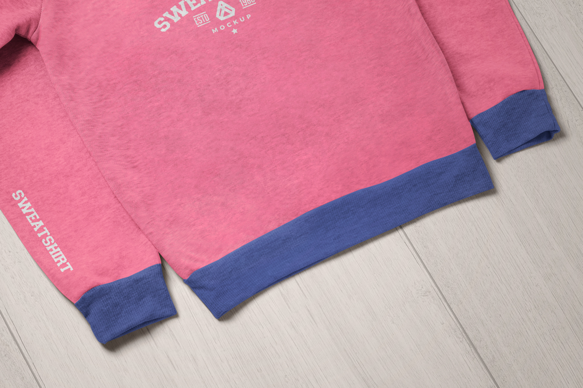 back view sweatshirt mock-up