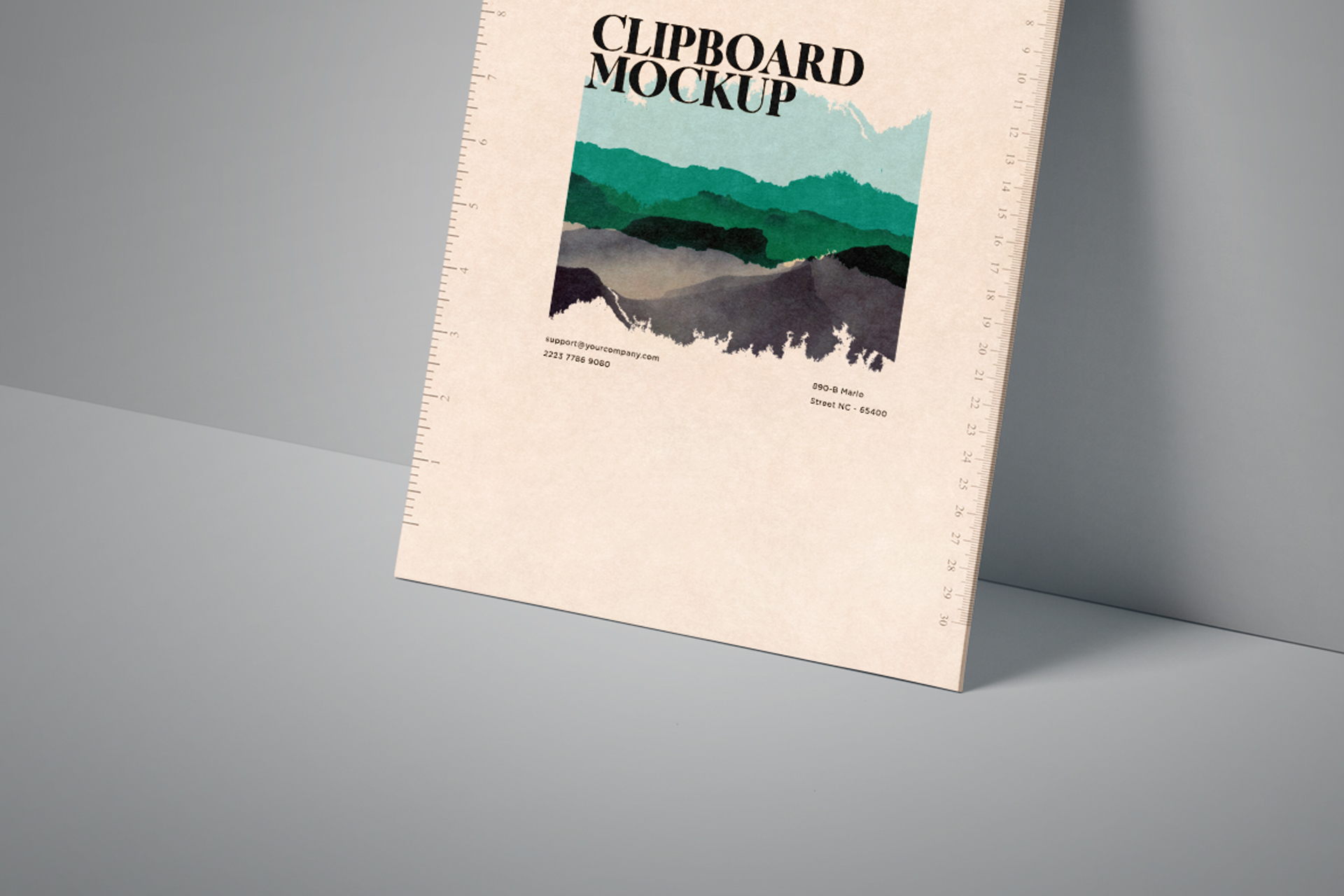 clipboard mockup