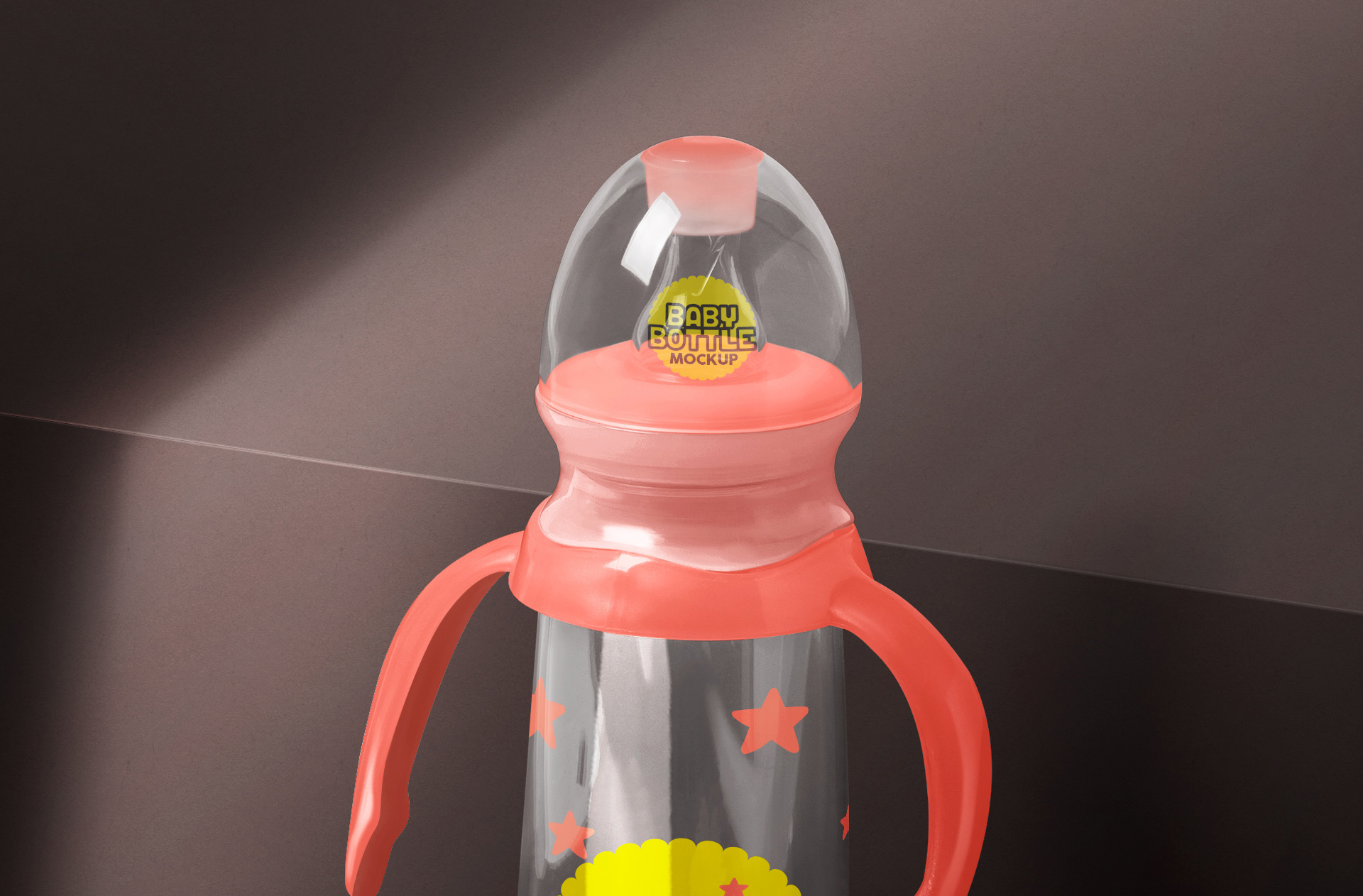 baby care product mock-up