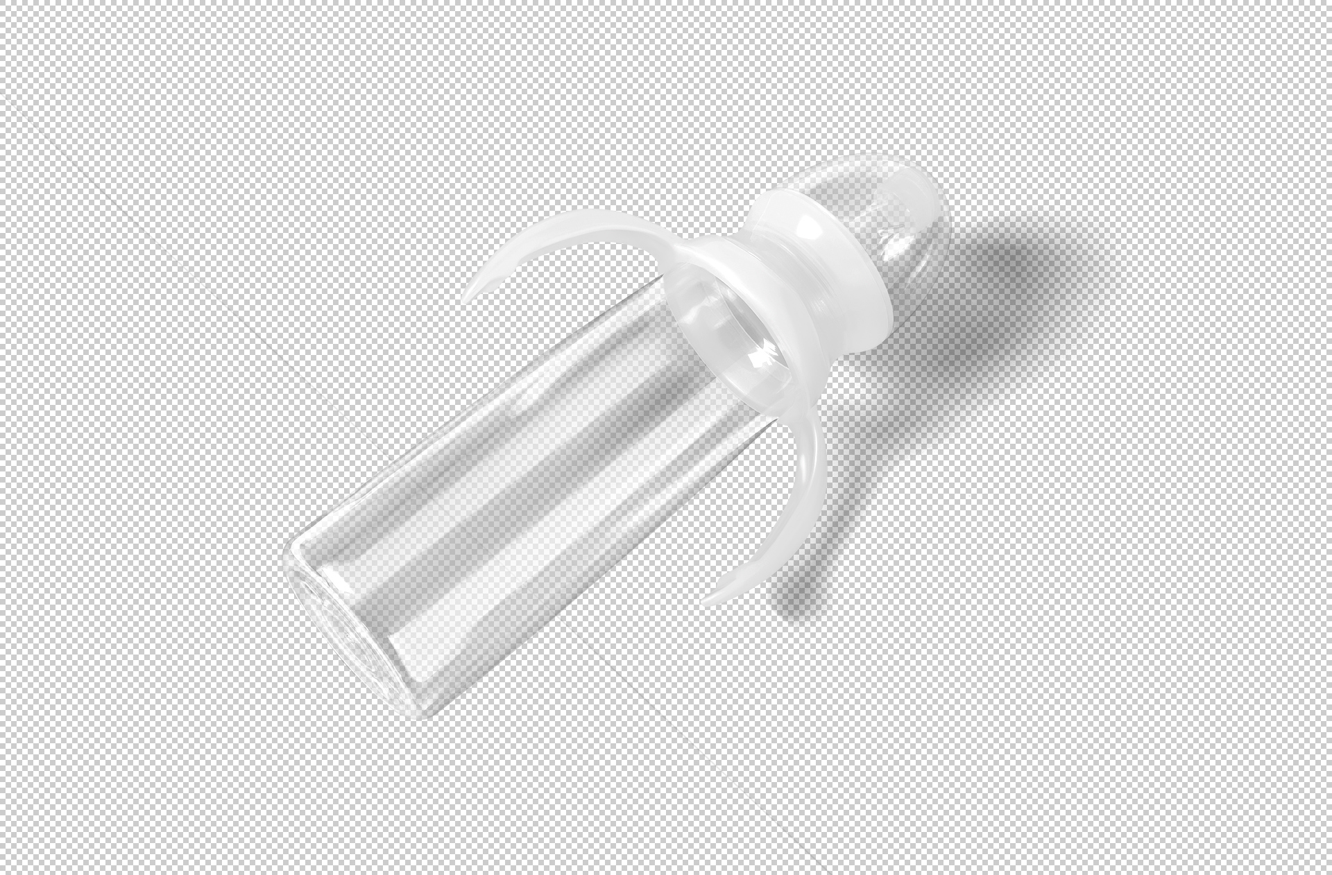 baby bottle mockup