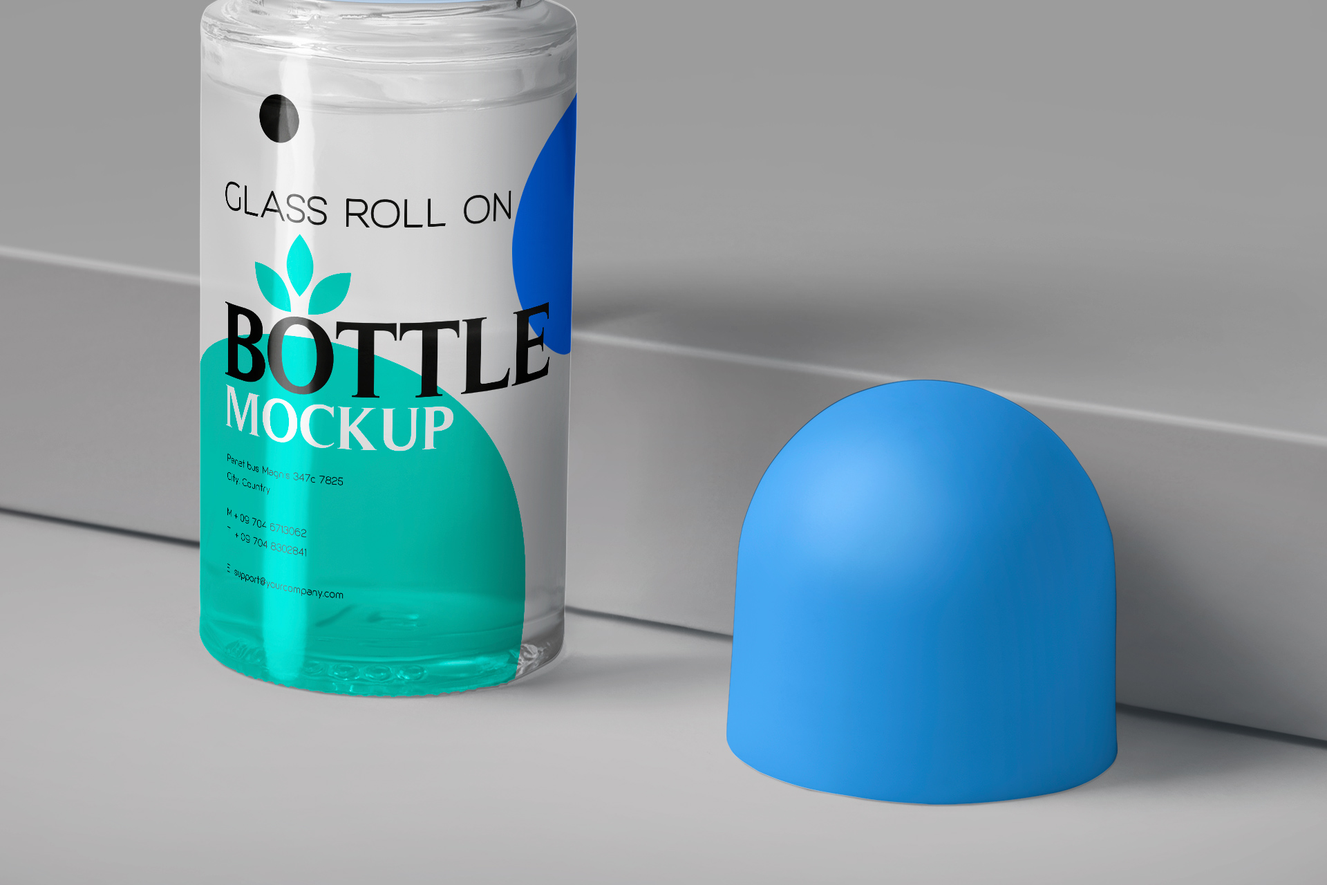 beauty industry packaging template