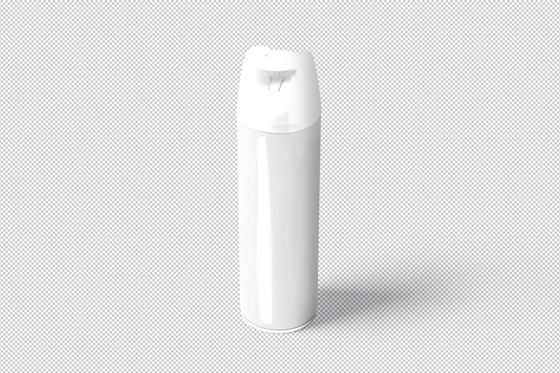Floating Aerosol Spray Can Mockup – Premium Branding