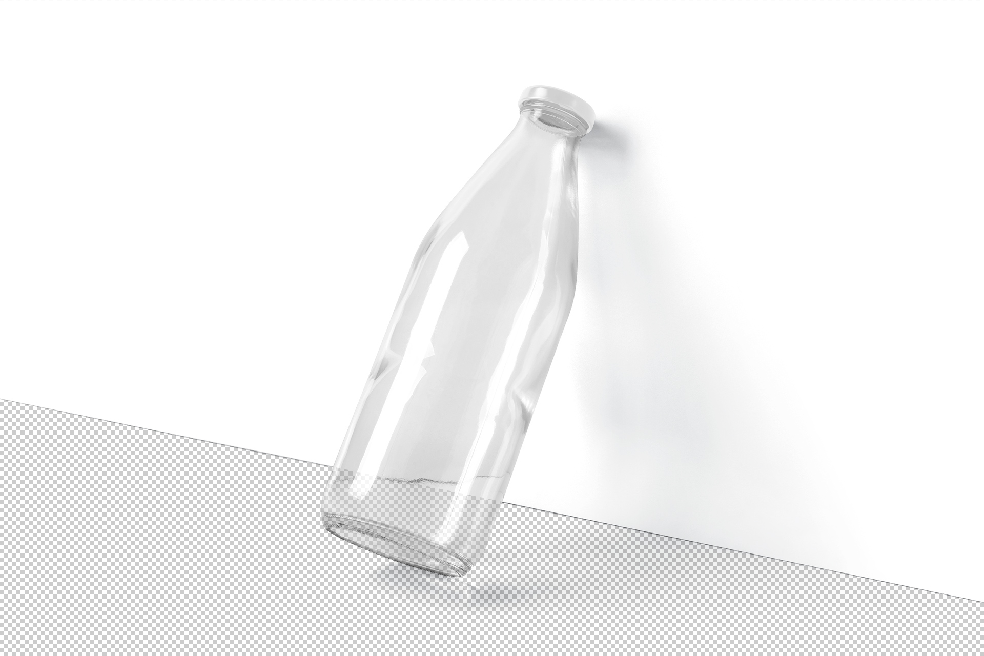 beverage product mock-up