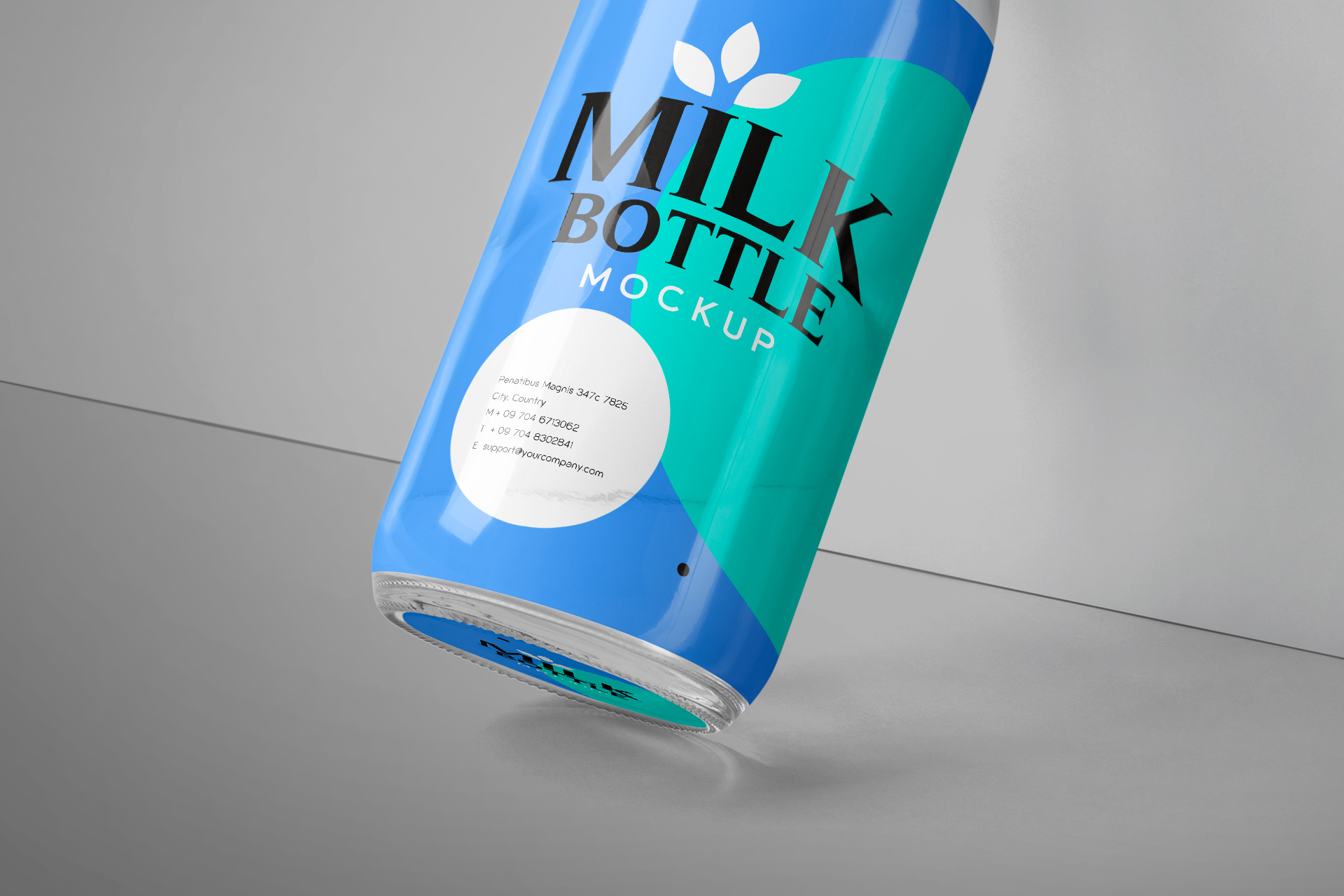 beverage product mock-up