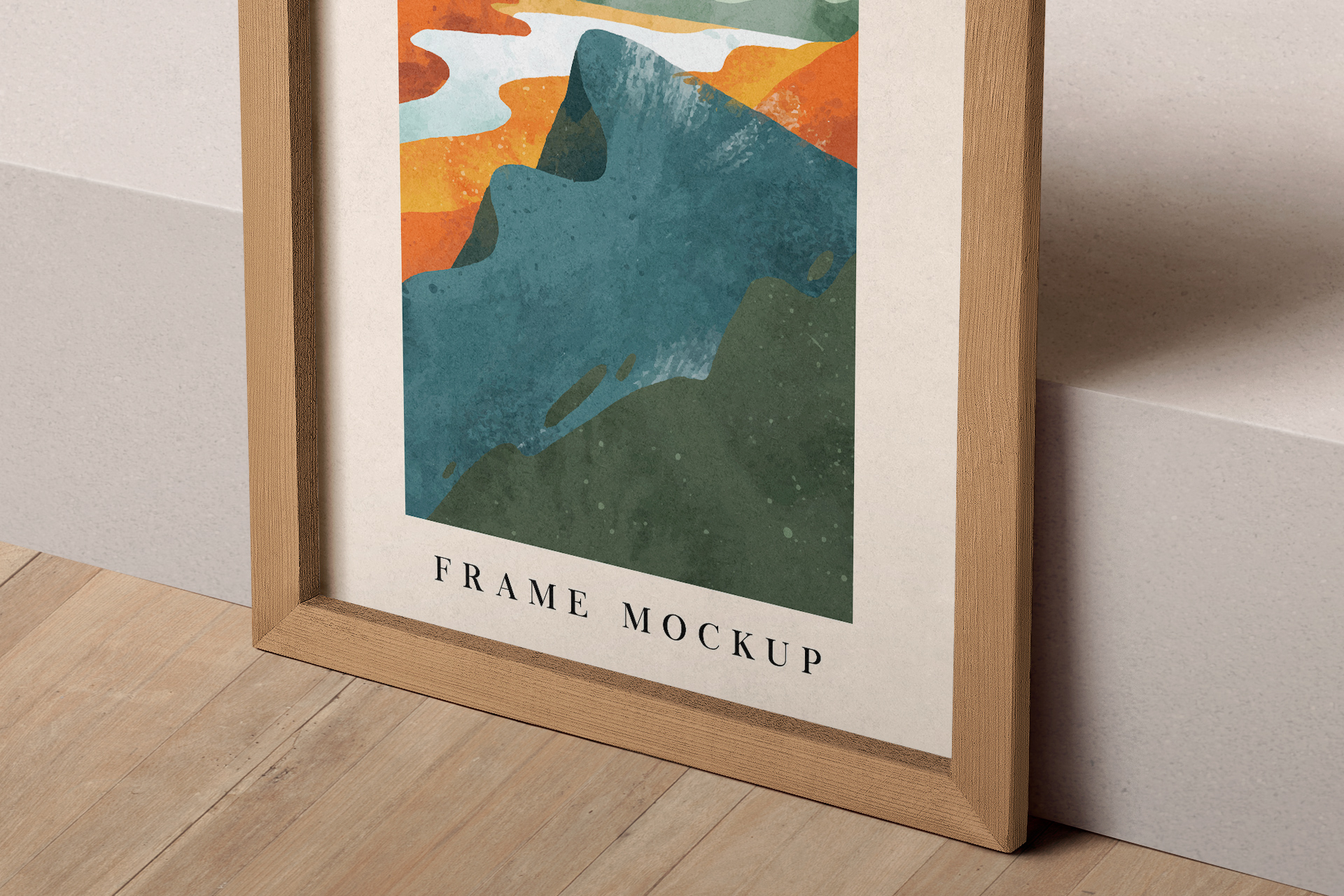 art frame mock-up