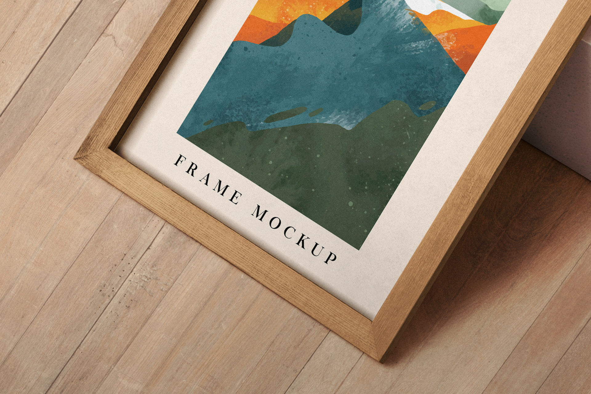 art frame mock-up