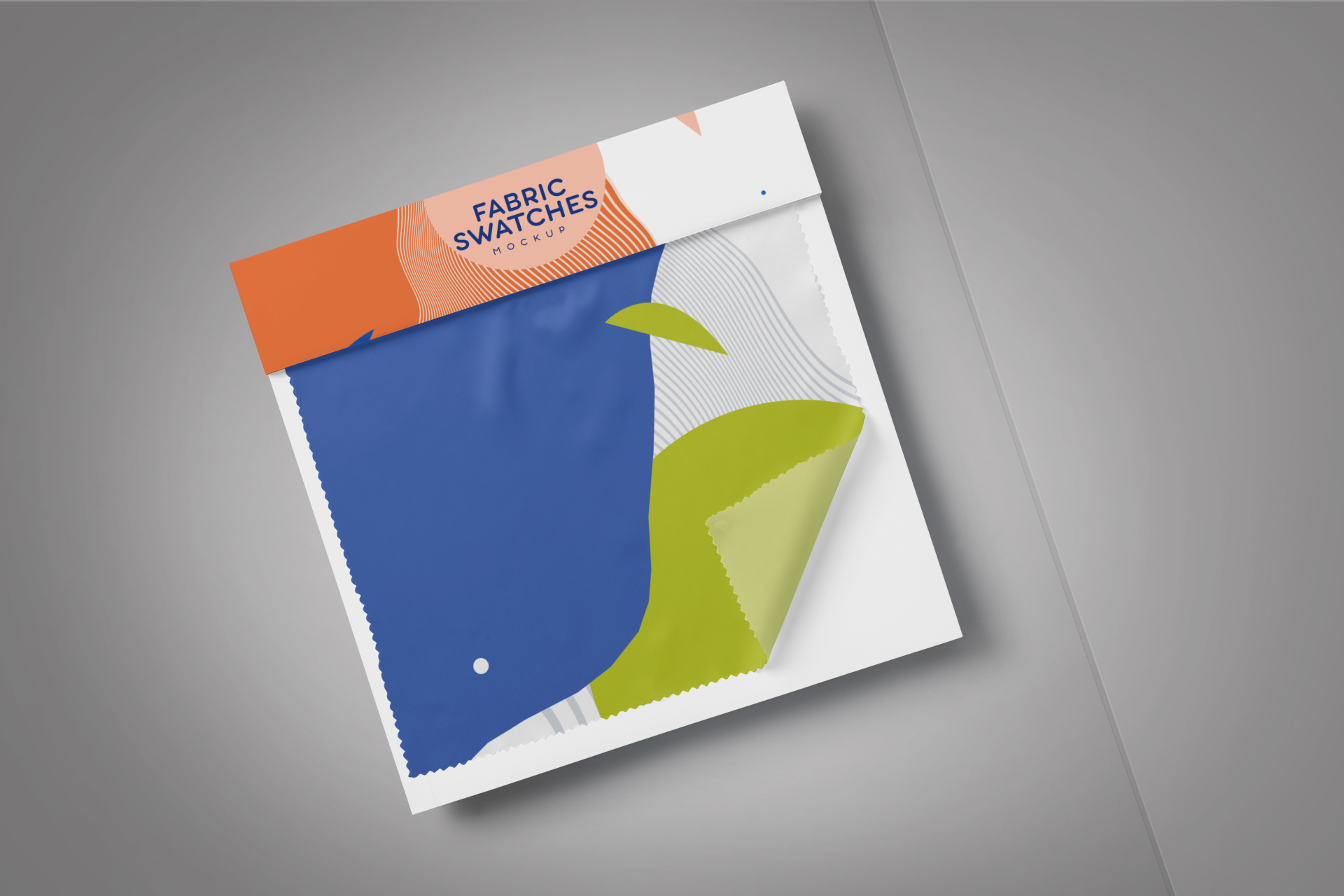 detailed fabric branding