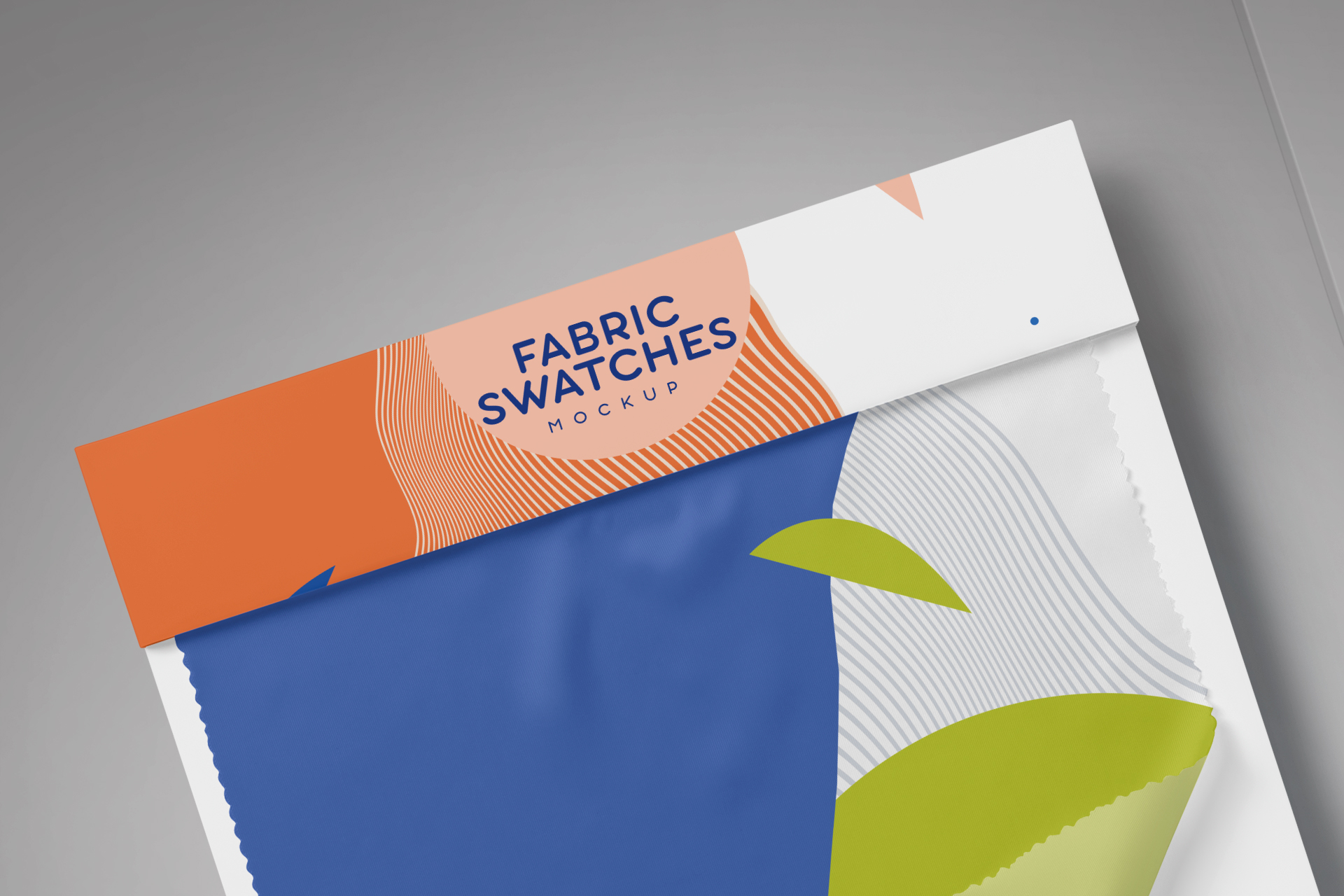 detailed fabric branding