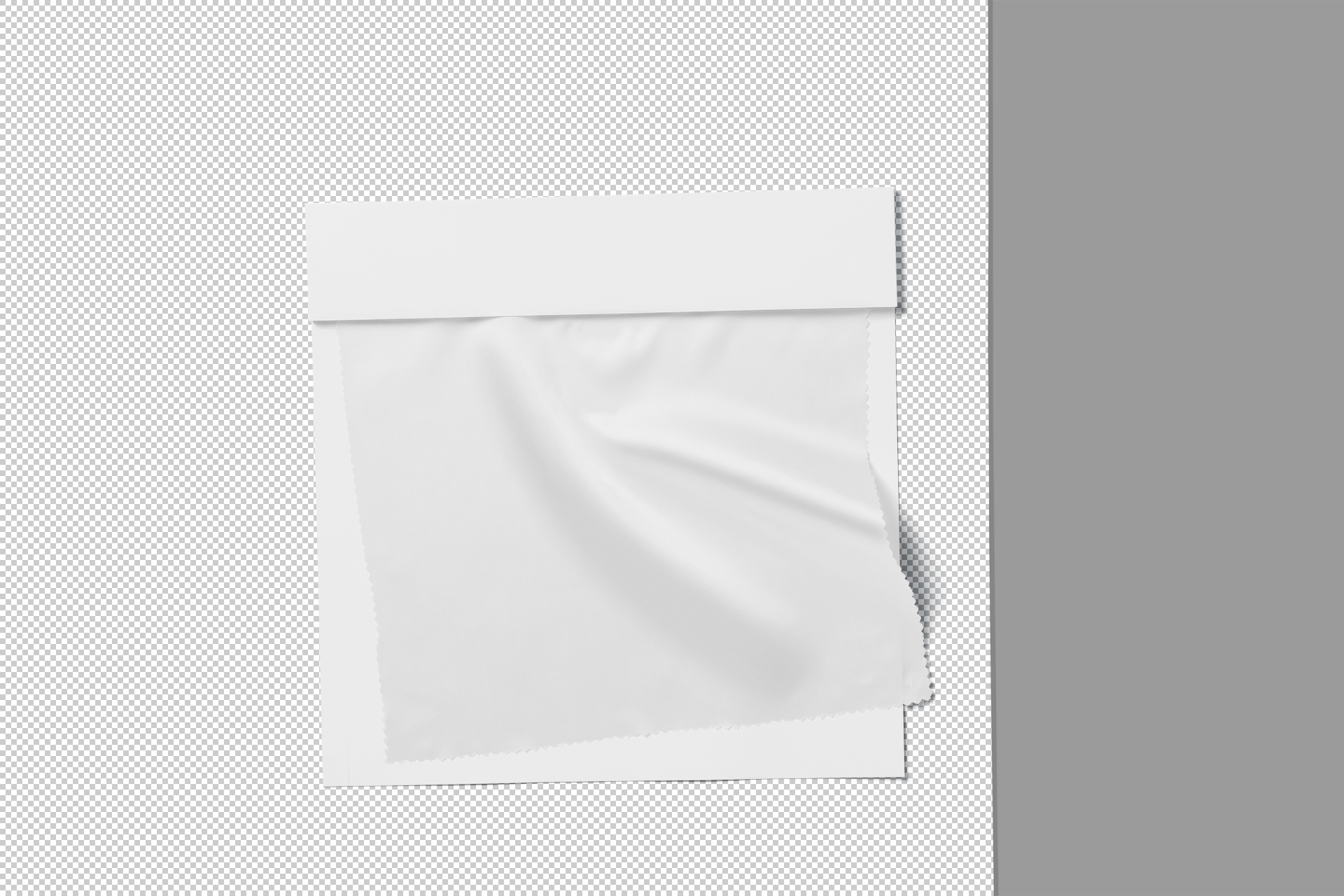 customizable textile mock-up
