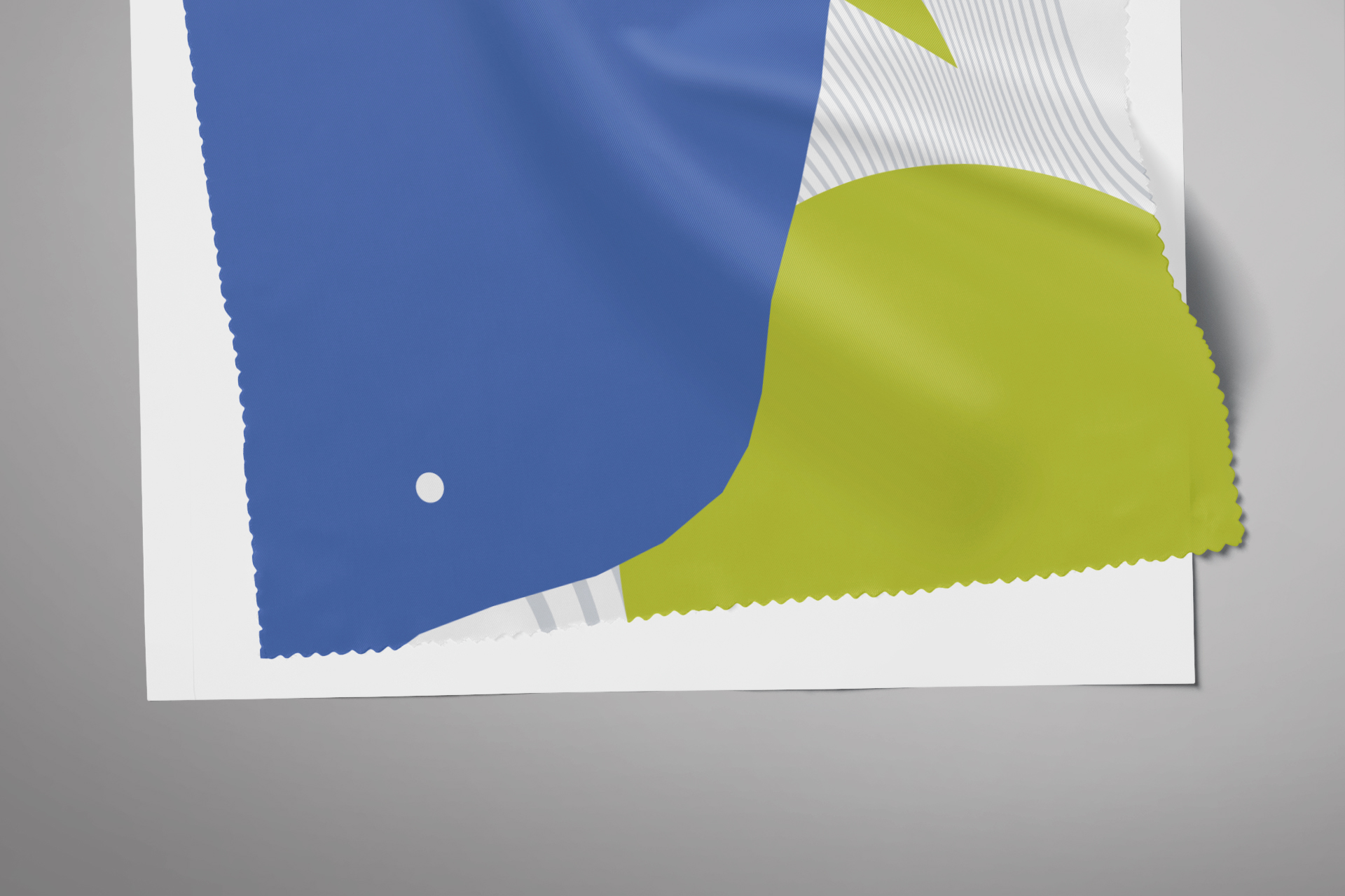 customizable textile mock-up
