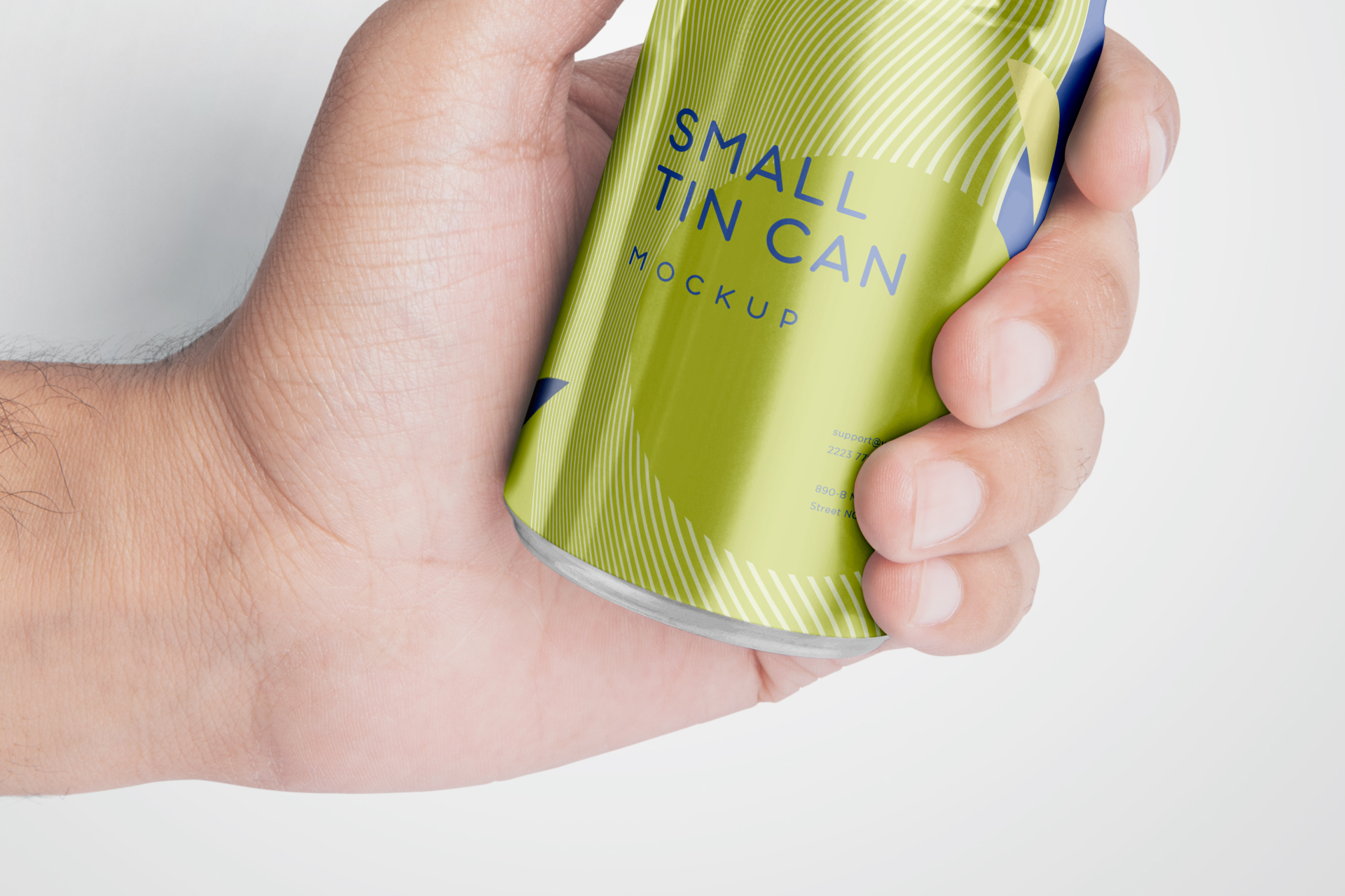 beverage can PSD