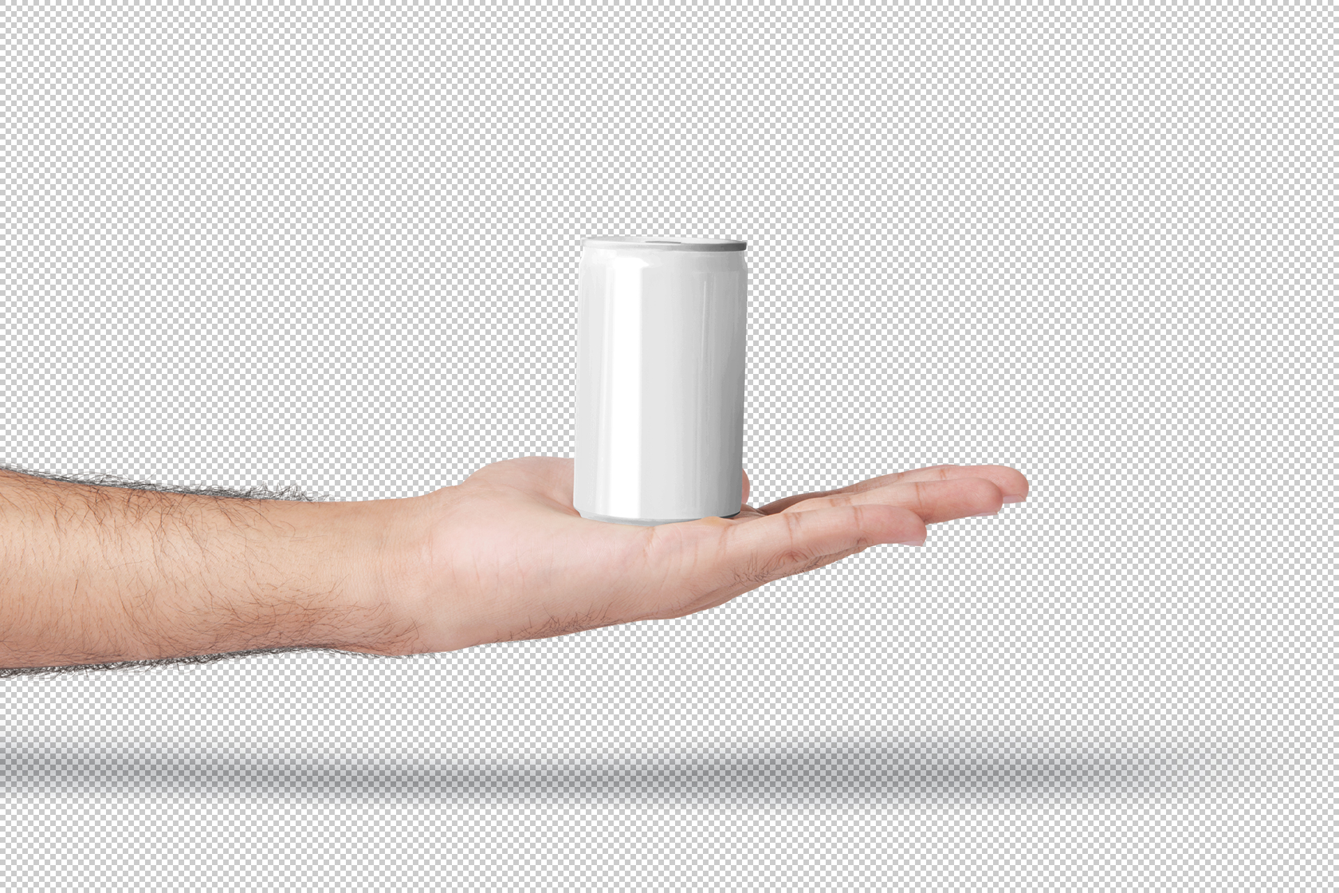 aluminum drink can PSD