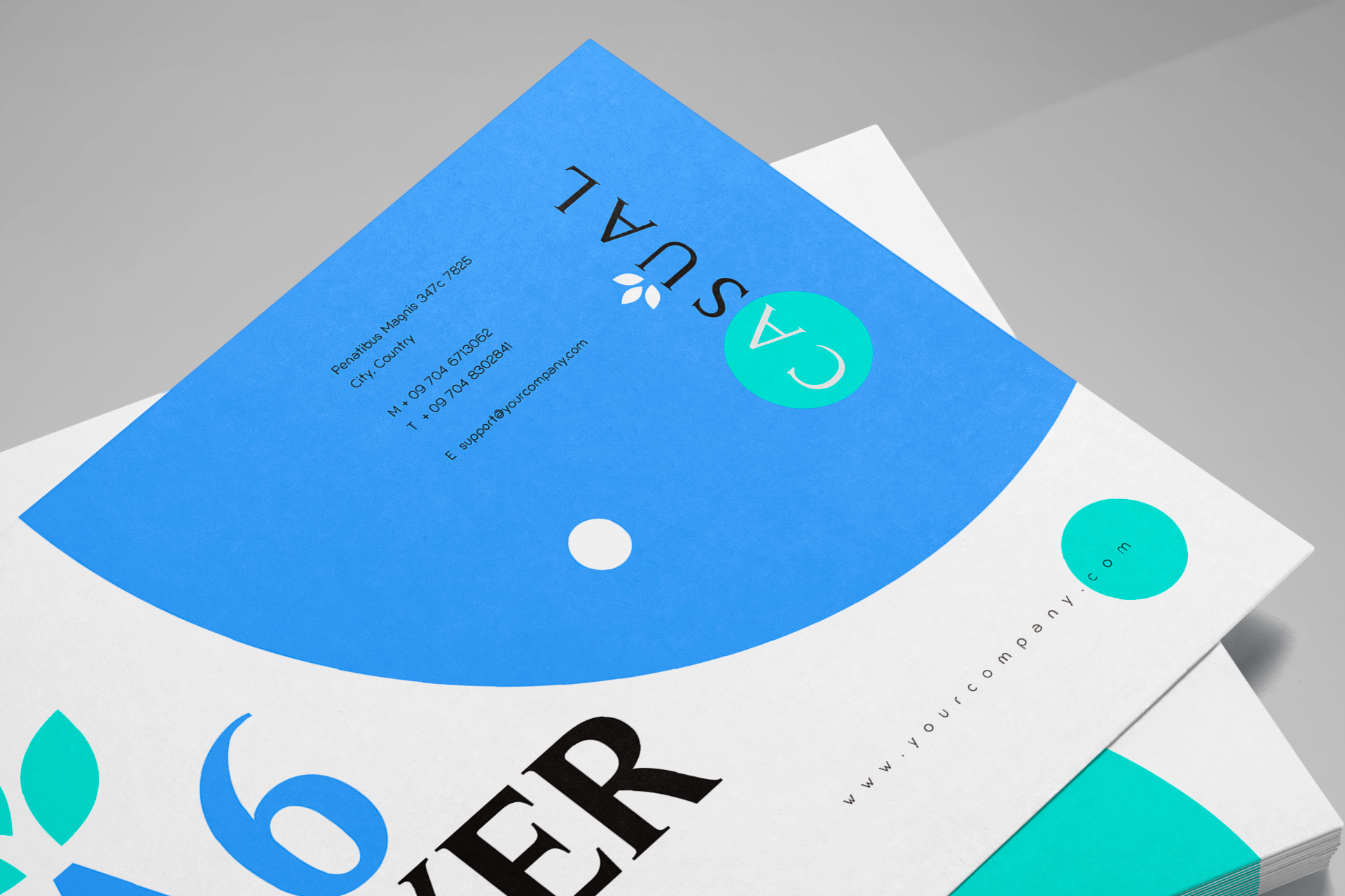 a6 flyer template