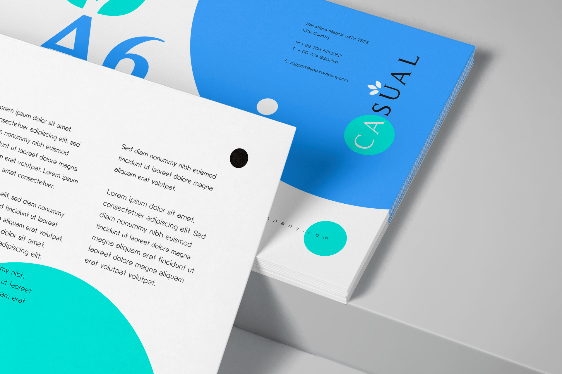 a6 flyer template