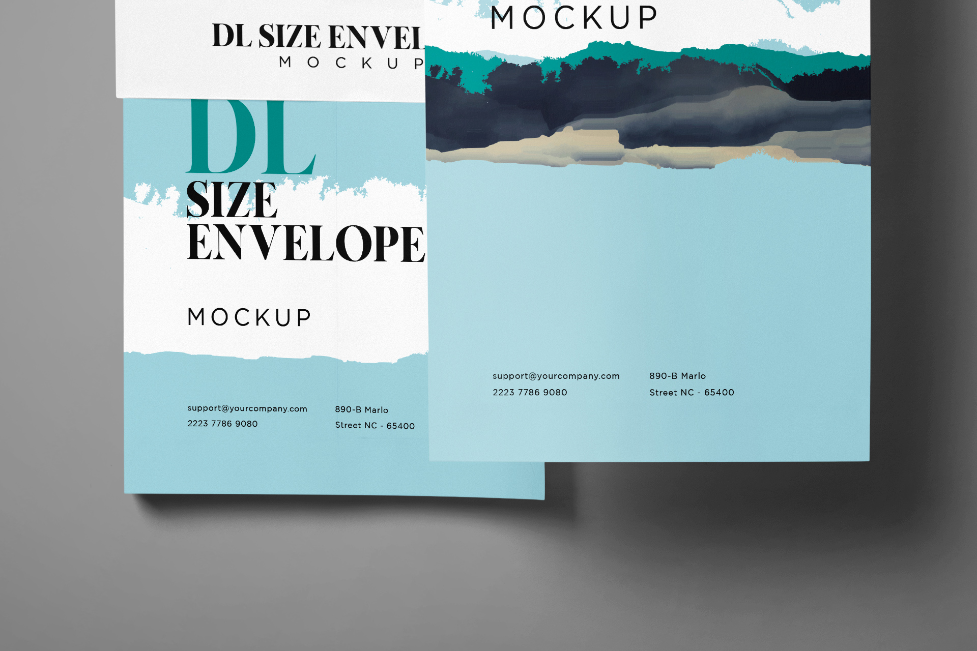 branding envelope showcase