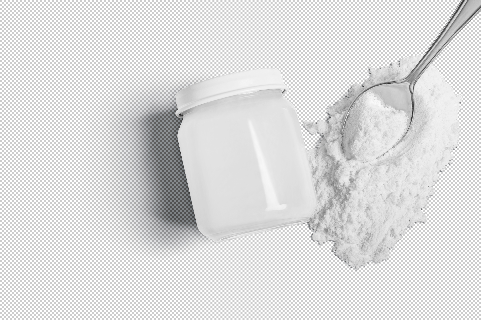 editable glass container
