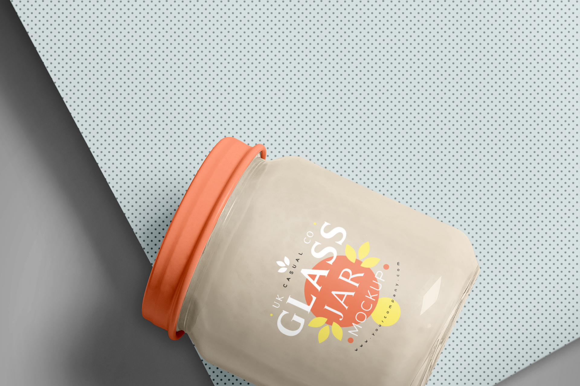 customizable label mock-up
