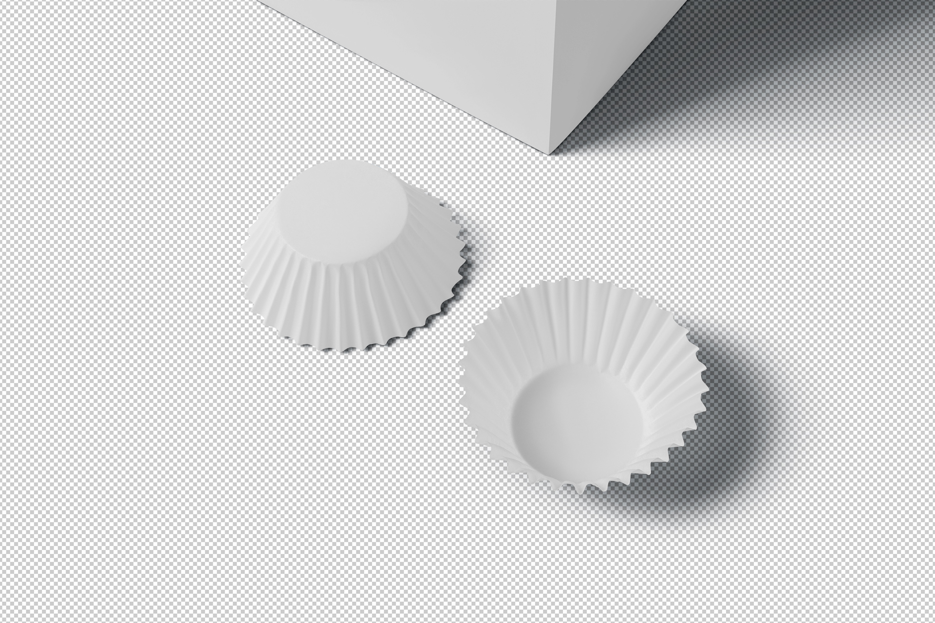 cupcake branding mockup