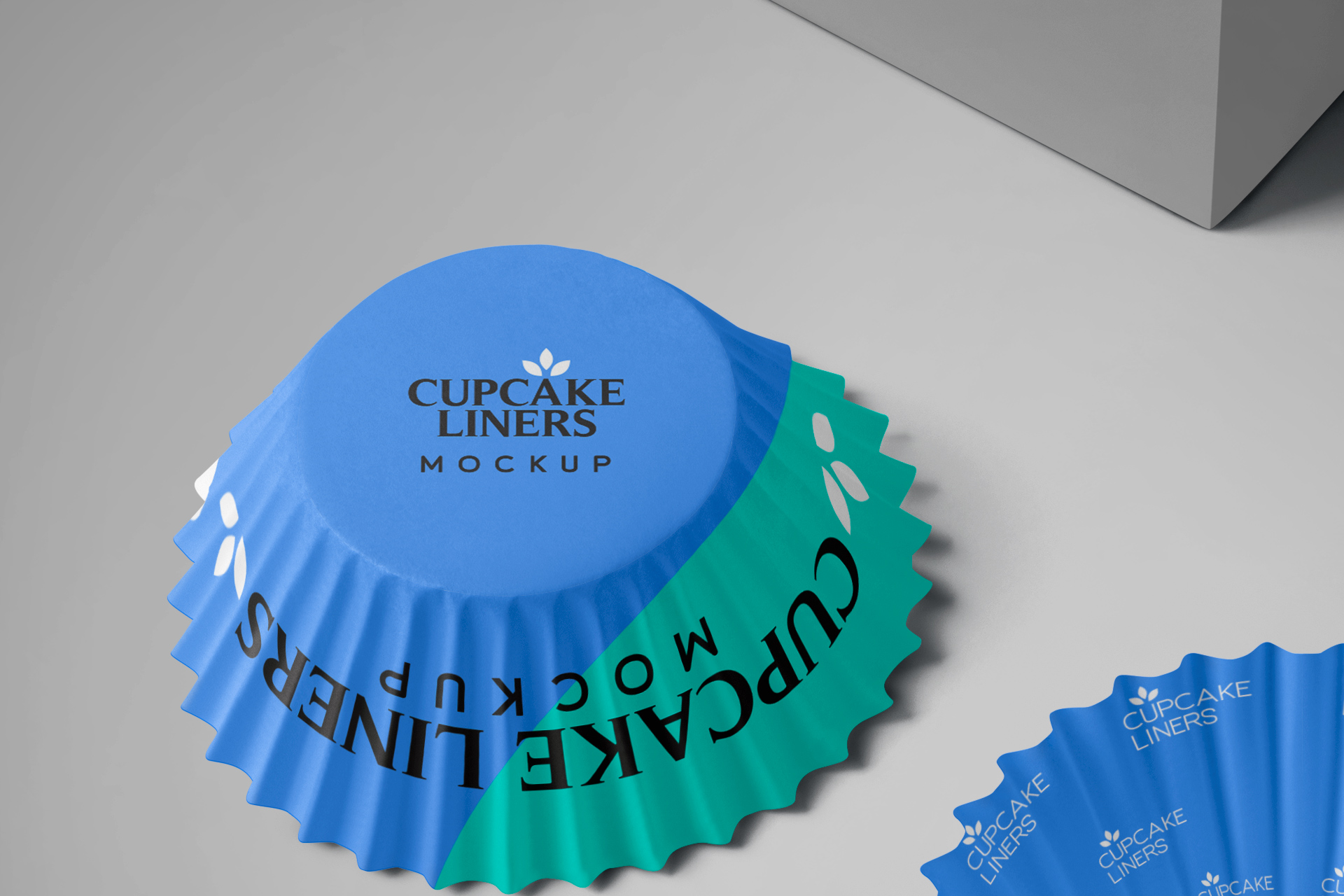 cupcake branding mockup